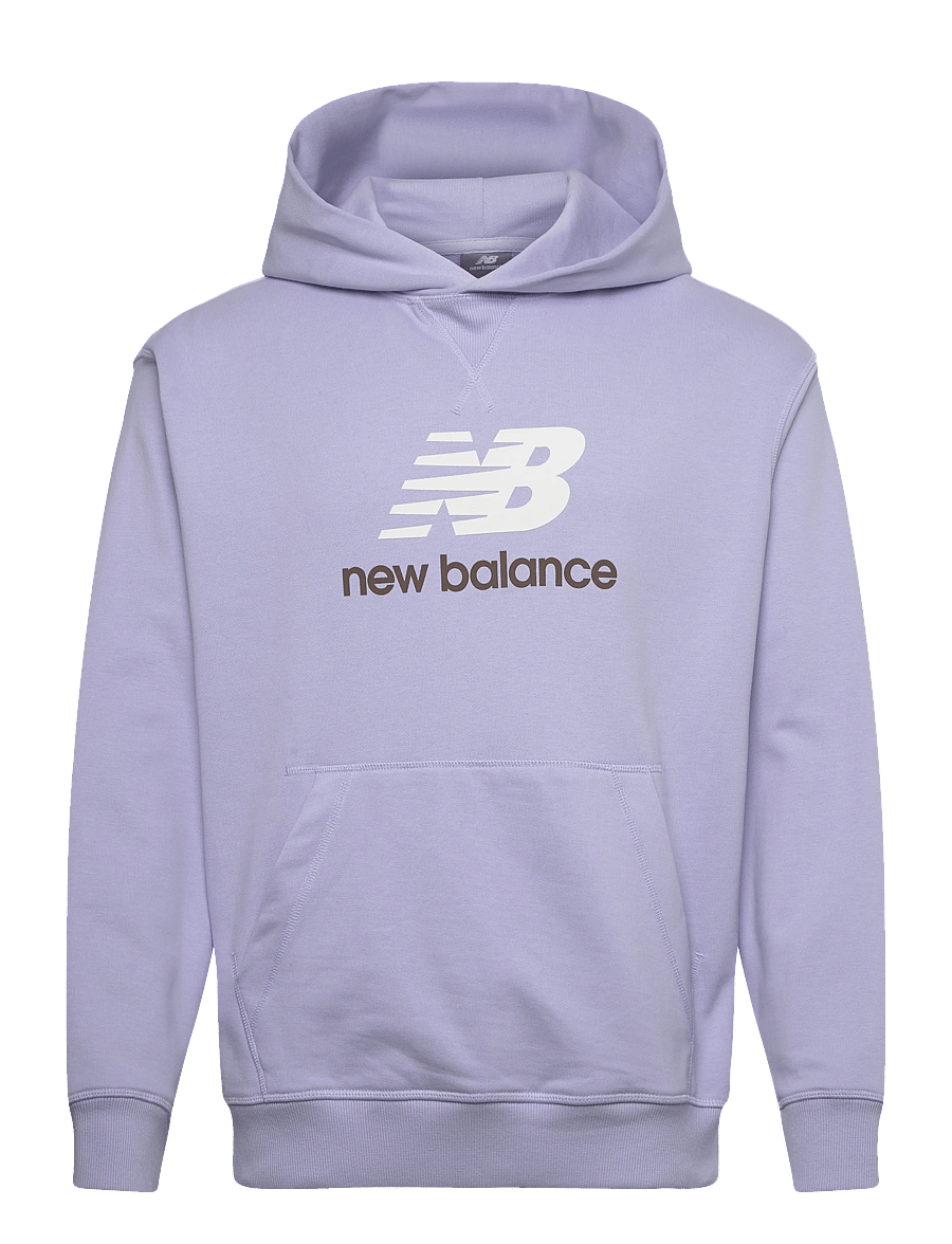 New Balance - Athletics French Terry Logo Hoodie - kapuutsiga dressipluusid - daybreak - 0