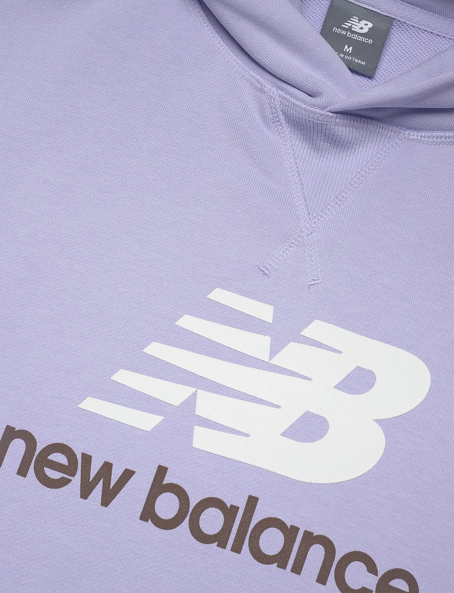 New Balance - Athletics French Terry Logo Hoodie - kapuutsiga dressipluusid - daybreak - 2
