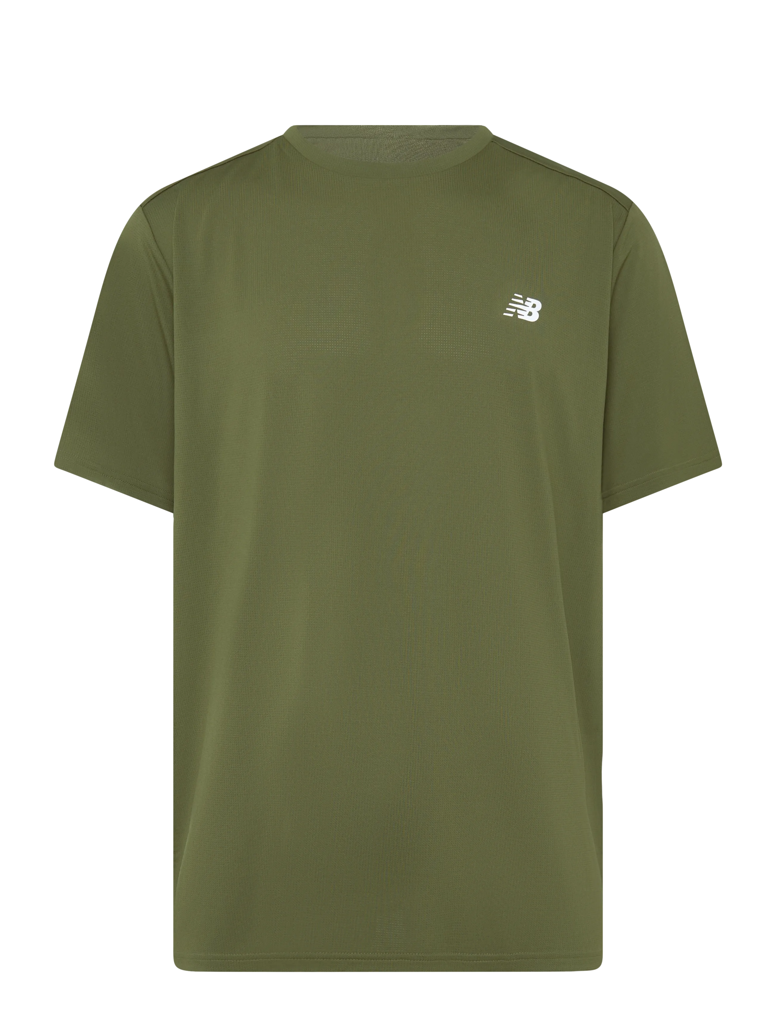 New Balance Sport Short Sleeve T-Shirt, Herren, Sport Kurzarm T-Shirt, Khakigrün, Gr.XXL