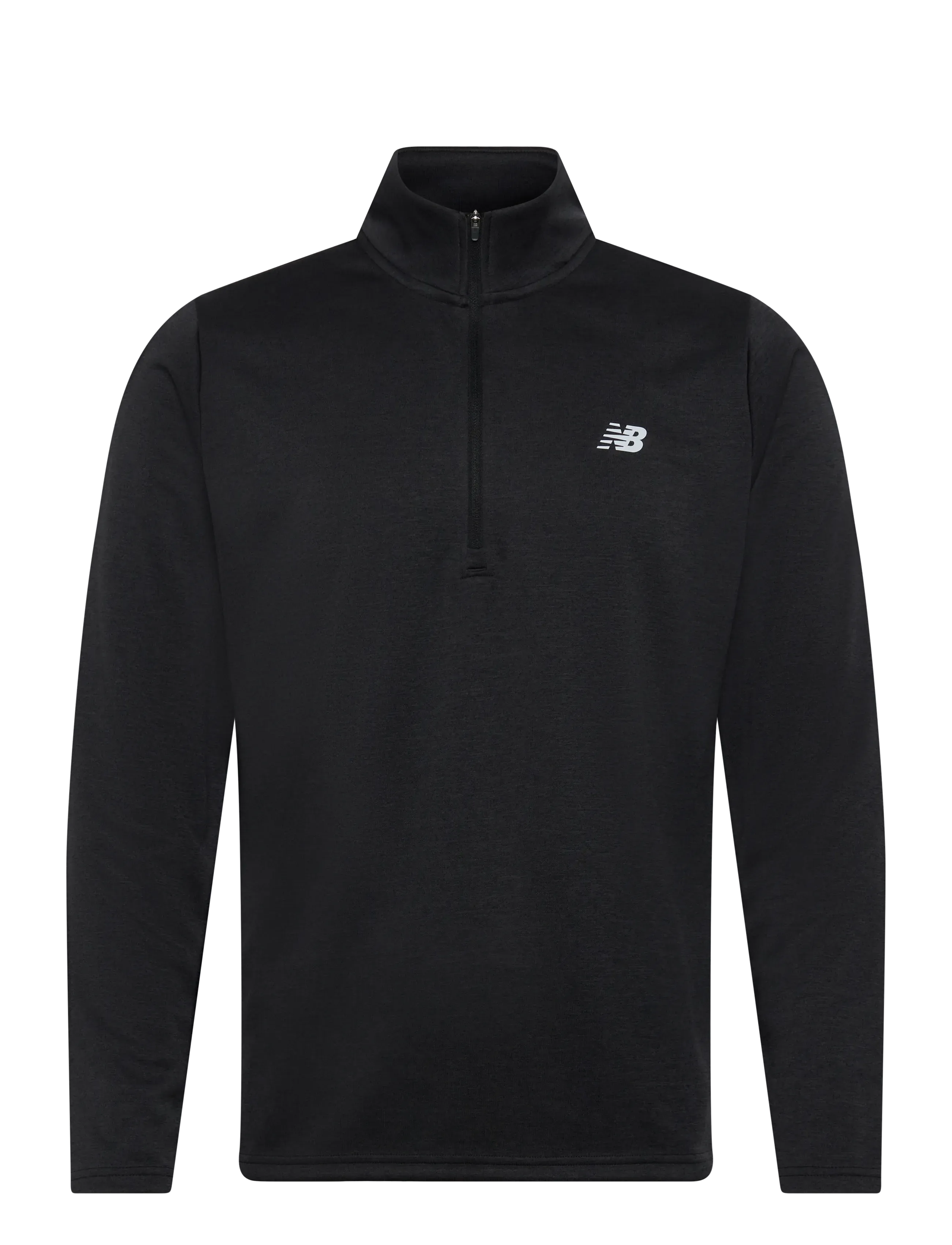 New Balance Sport Knit 1/4 Zip - Clothing - BLACK / black