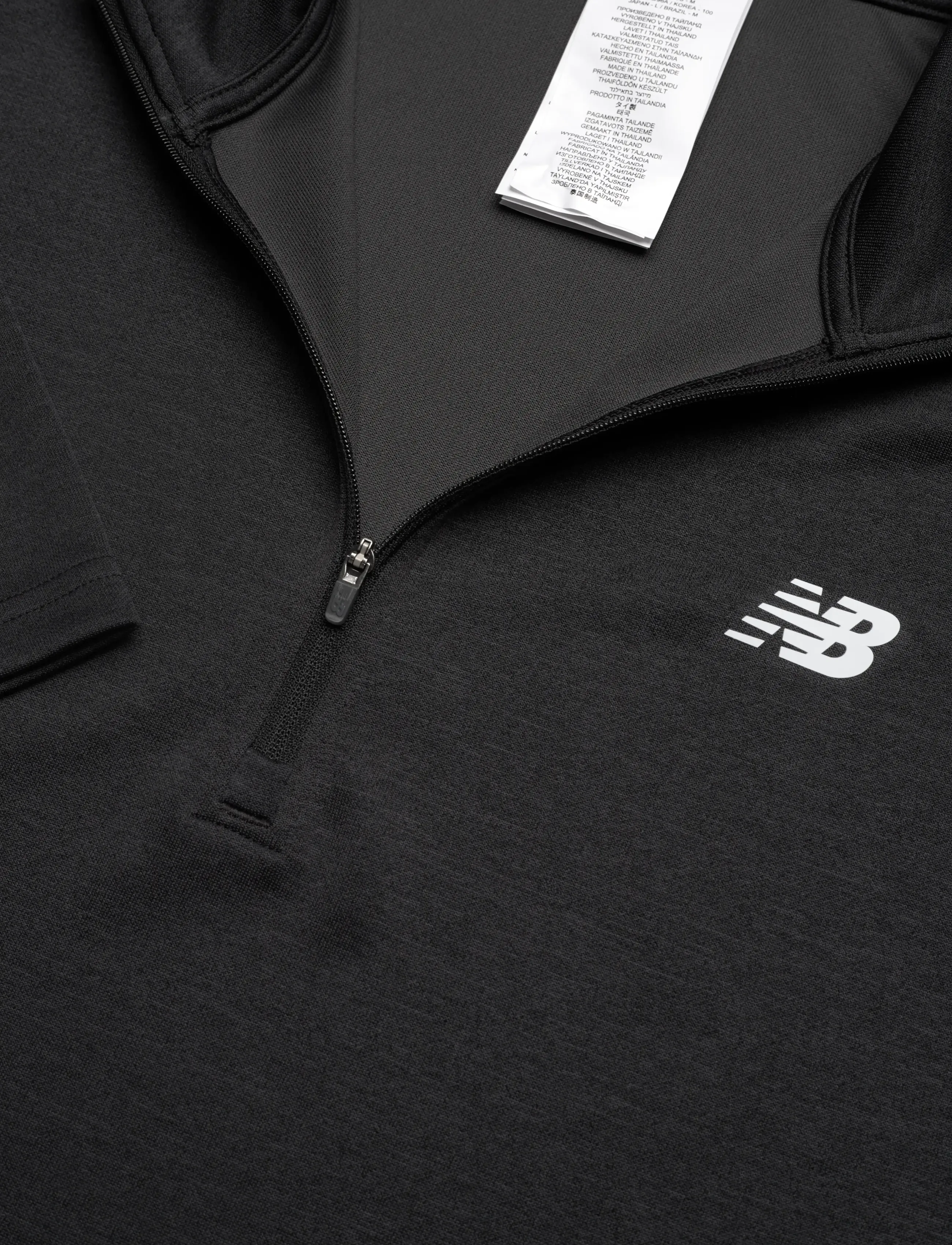 New Balance - Sport Knit 1/4 Zip - black - 2