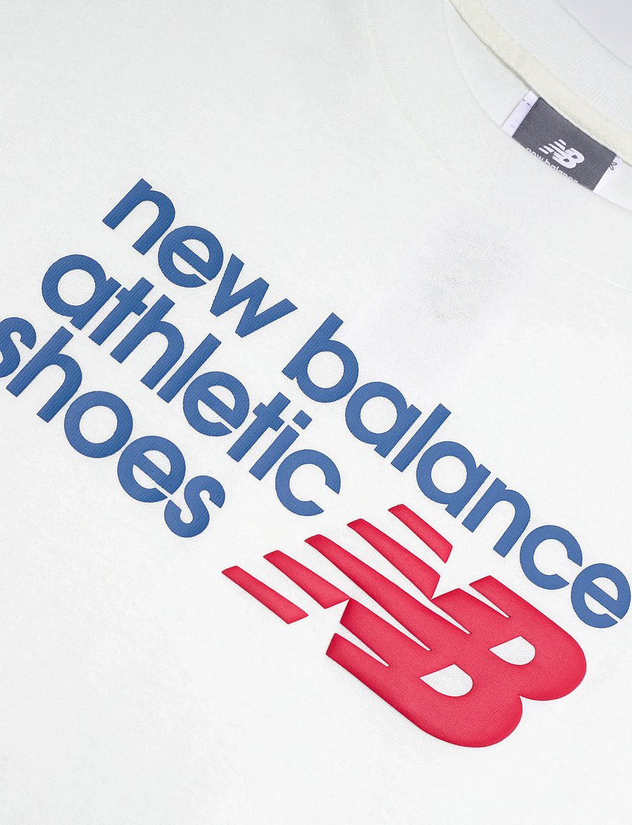 New Balance - Athletics Premium Relaxed Chest Logo T-Shirt - alussärgid ja t-särgid - sea salt - 5
