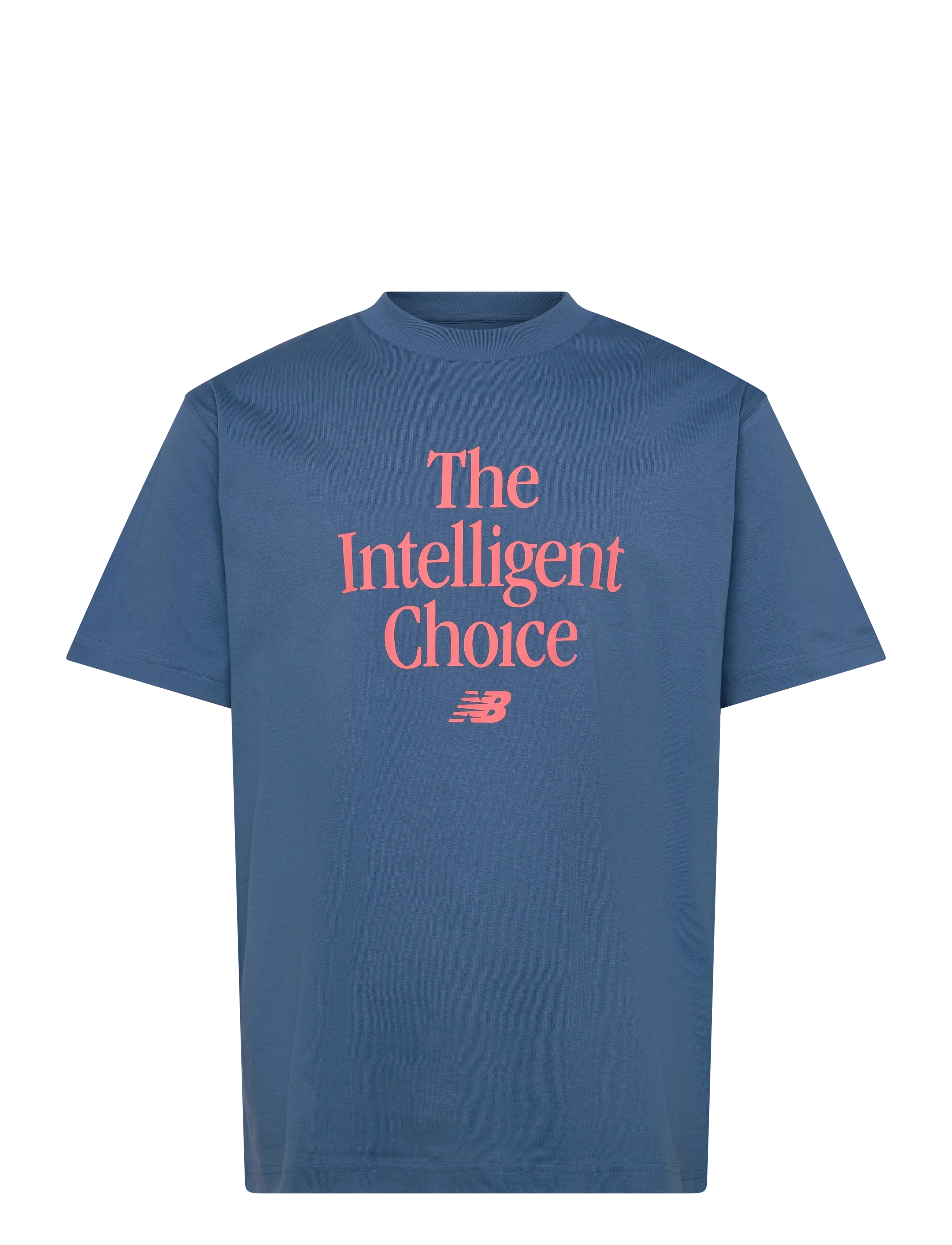 New Balance Intelligent Choice Relaxed T-Shirt - New Balance - SEA STONE / blue