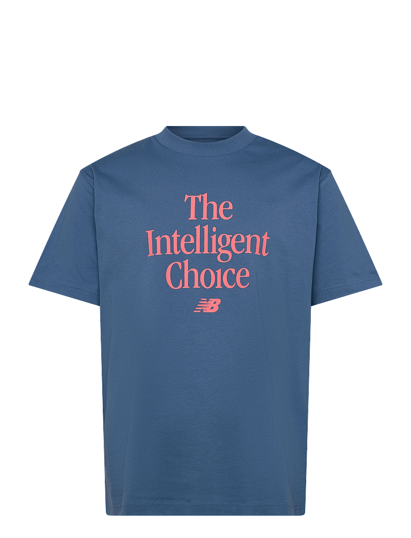 New Balance - Intelligent Choice Relaxed T-Shirt - t-shirts - sea stone - 0