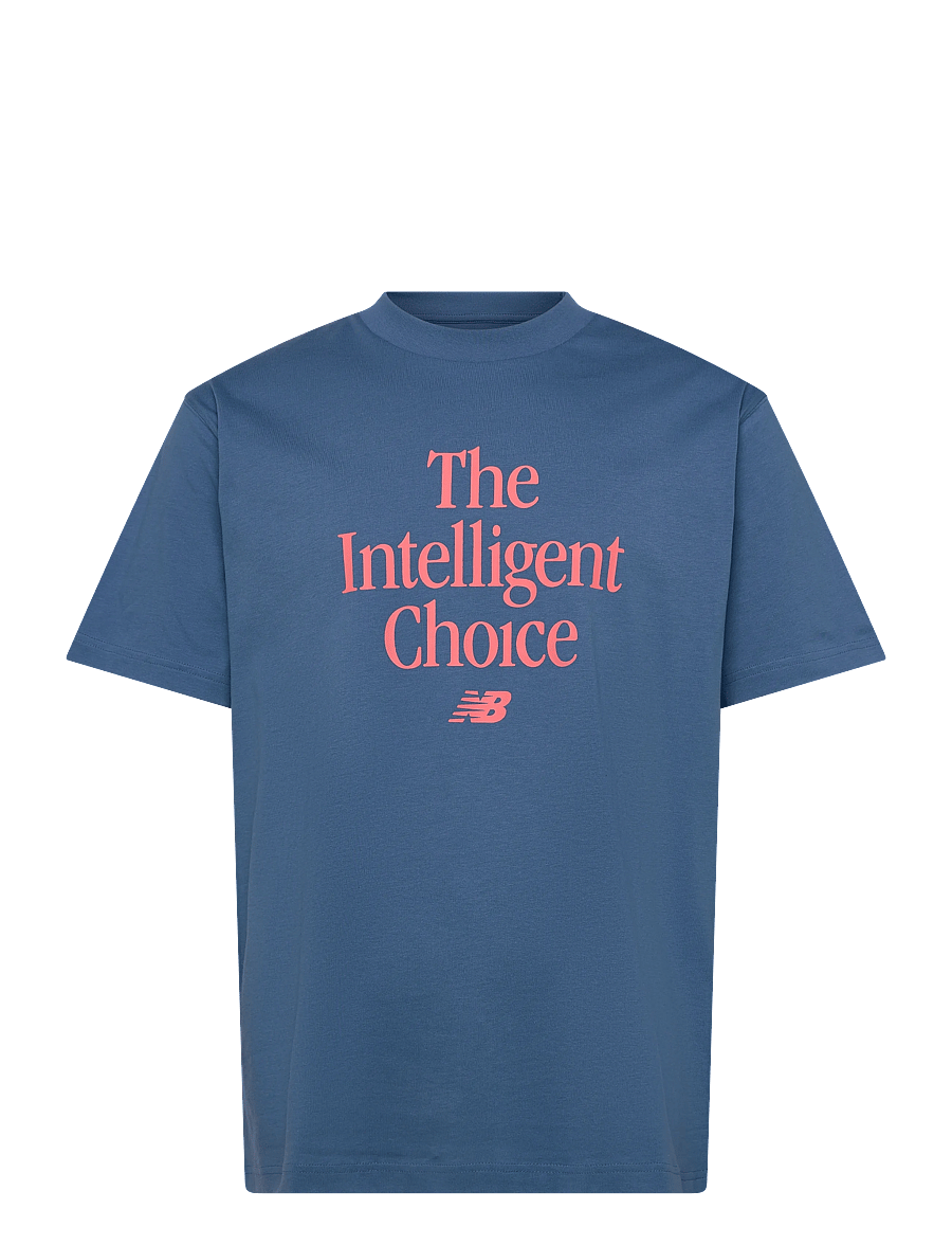 New Balance - Intelligent Choice Relaxed T-Shirt - t-shirts - sea stone - 0