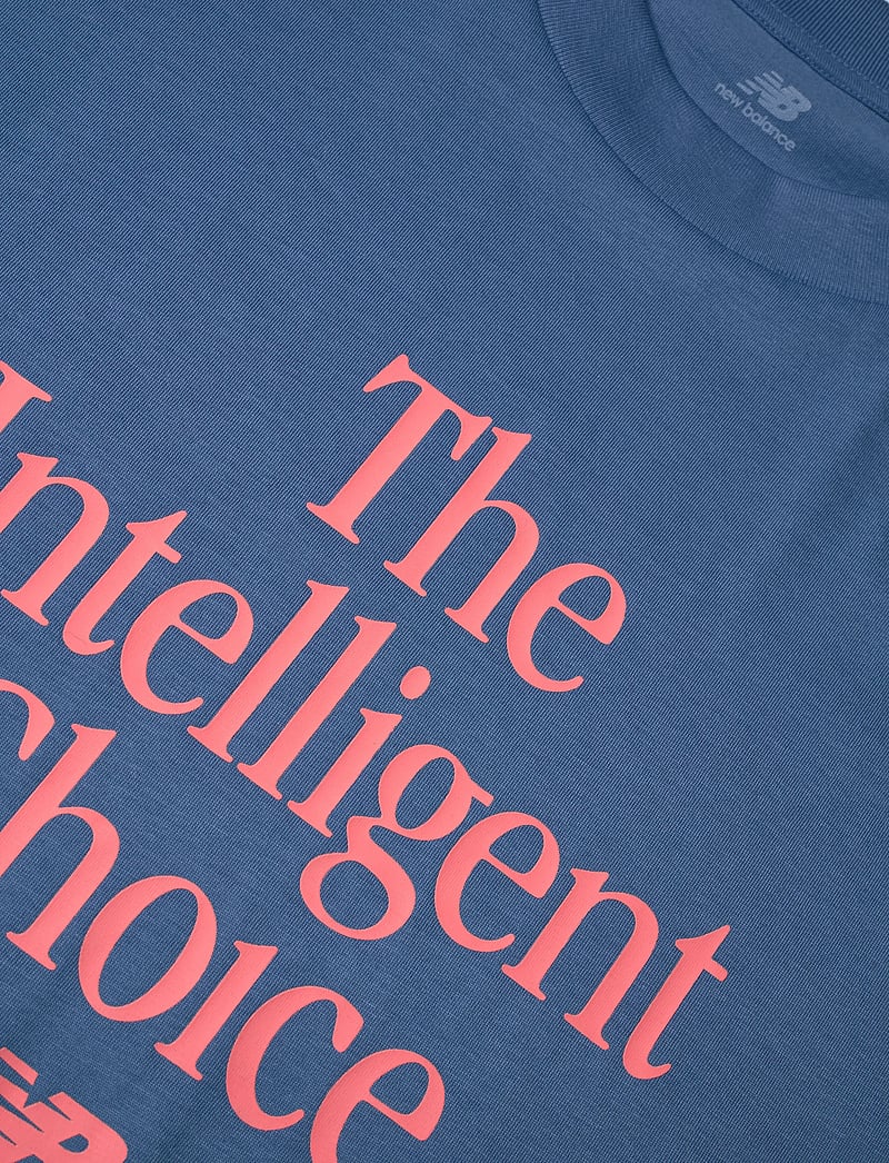 New Balance - Intelligent Choice Relaxed T-Shirt - t-shirts - sea stone - 2