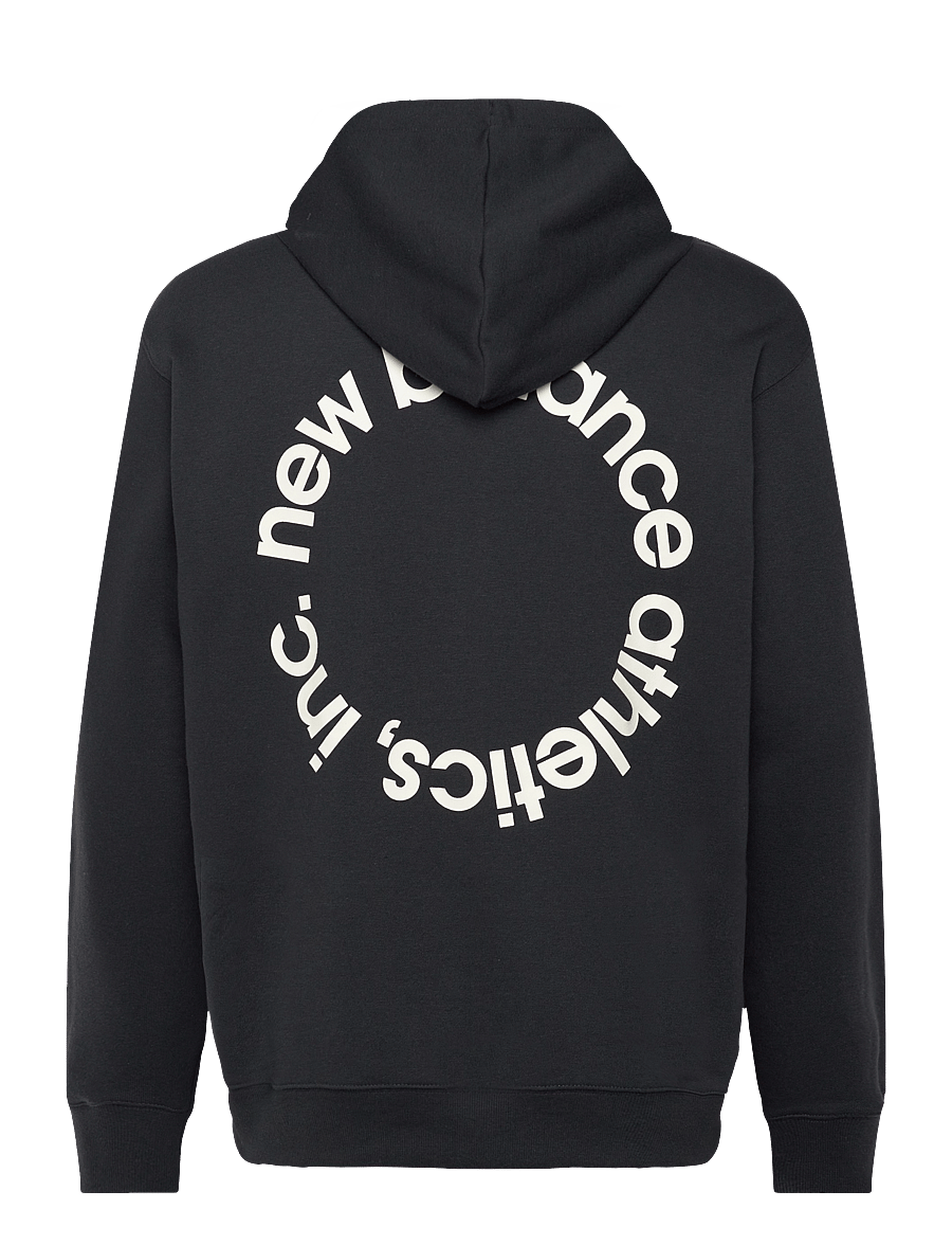 New Balance - Circular Logo Hoodie - alussärgid - black - 1