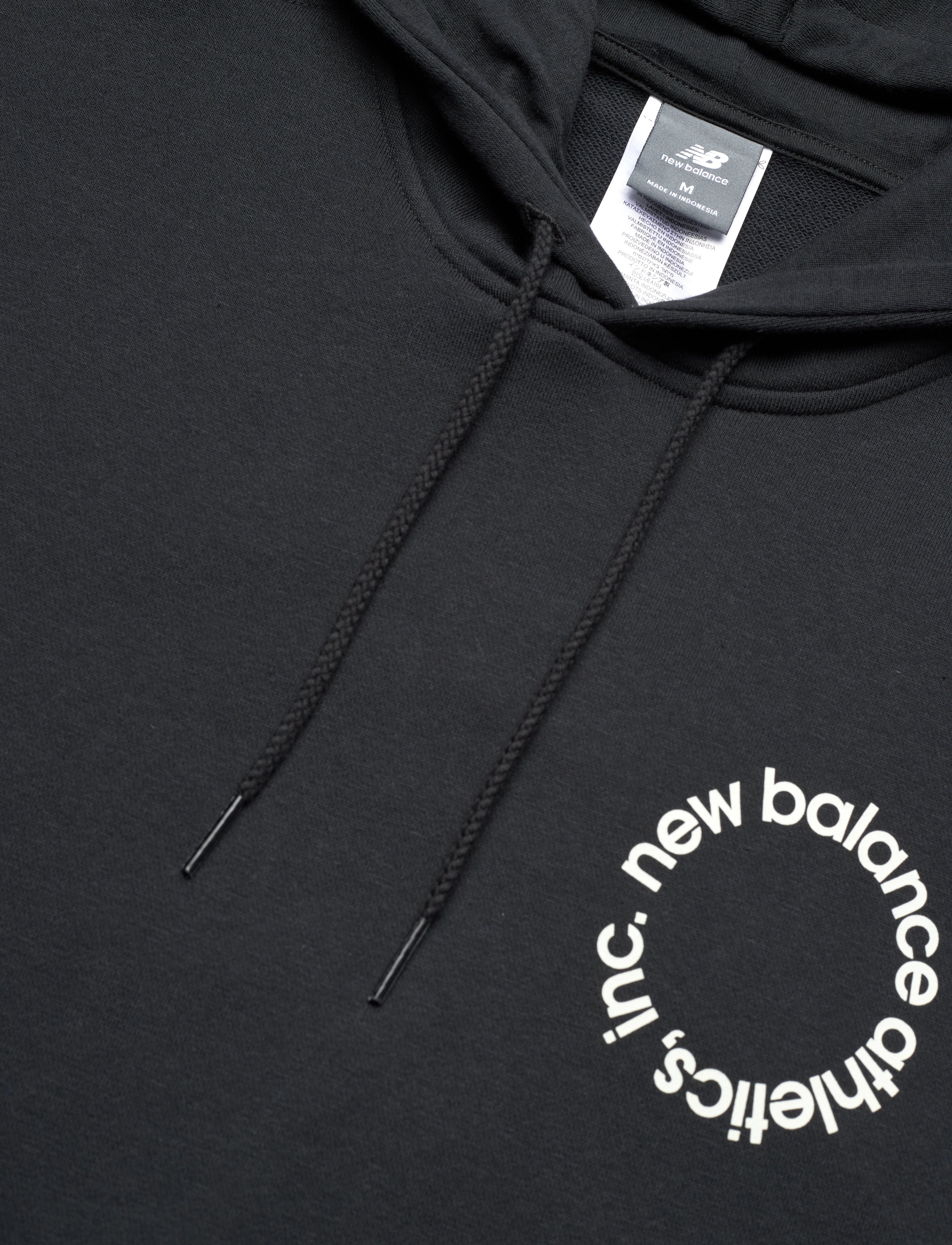 New Balance - Circular Logo Hoodie - oberteile - black - 2