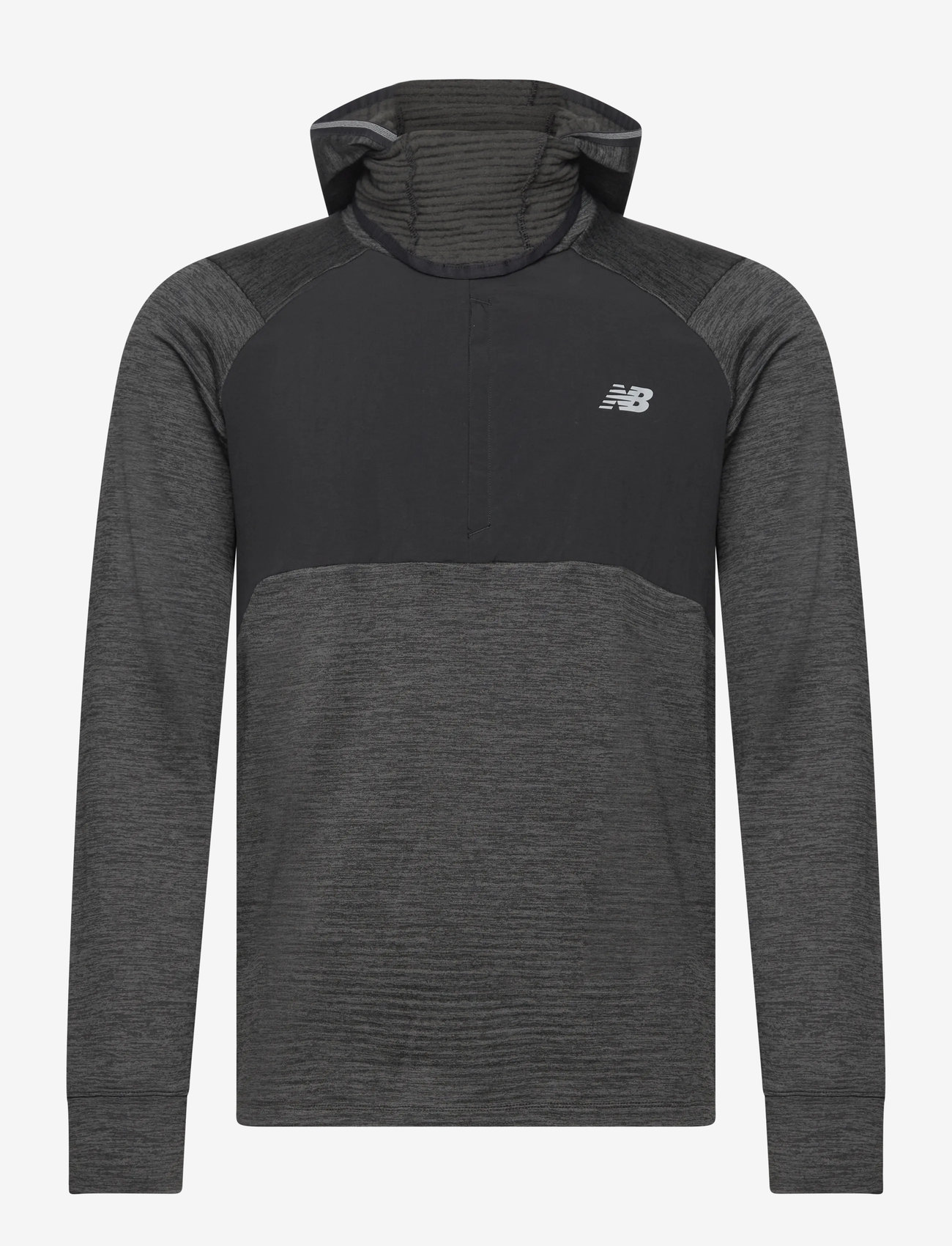 New Balance - Heat Grid Balaclava Hoodie - huvtröjor - black - 0