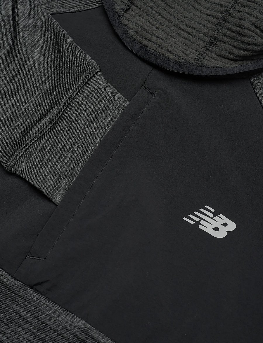 New Balance - Heat Grid Balaclava Hoodie - hettegensere - black - 2