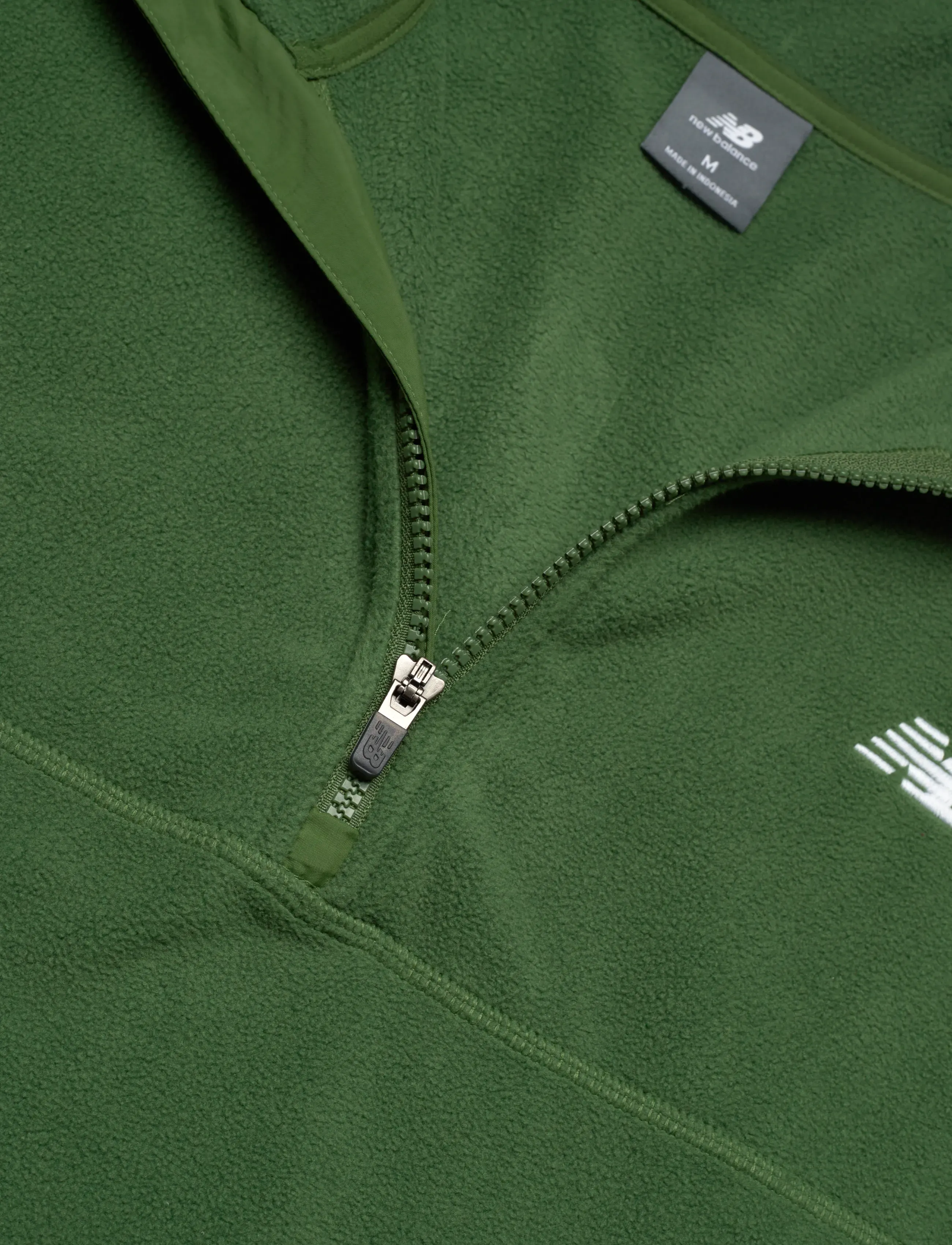 New Balance - Polar Fleece 1/2 Zip - kampsunid ja vahekihid - dark alpine green - 2