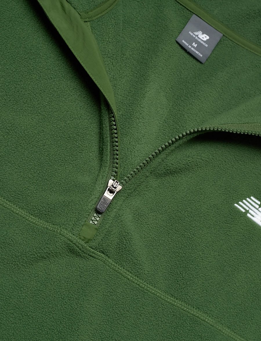 New Balance - Polar Fleece 1/2 Zip - fleece og mellemlag - dark alpine green - 2