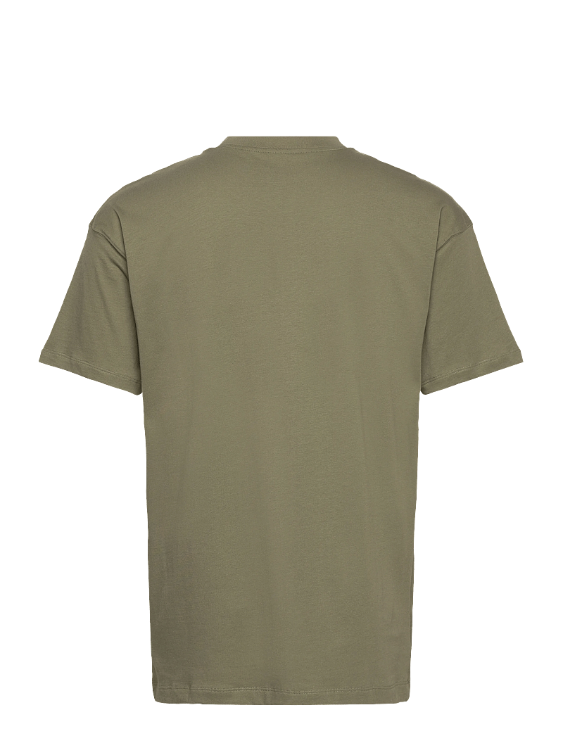 New Balance - Linear Graphic T-Shirt - oberteile & t-shirts - dark olivine - 1