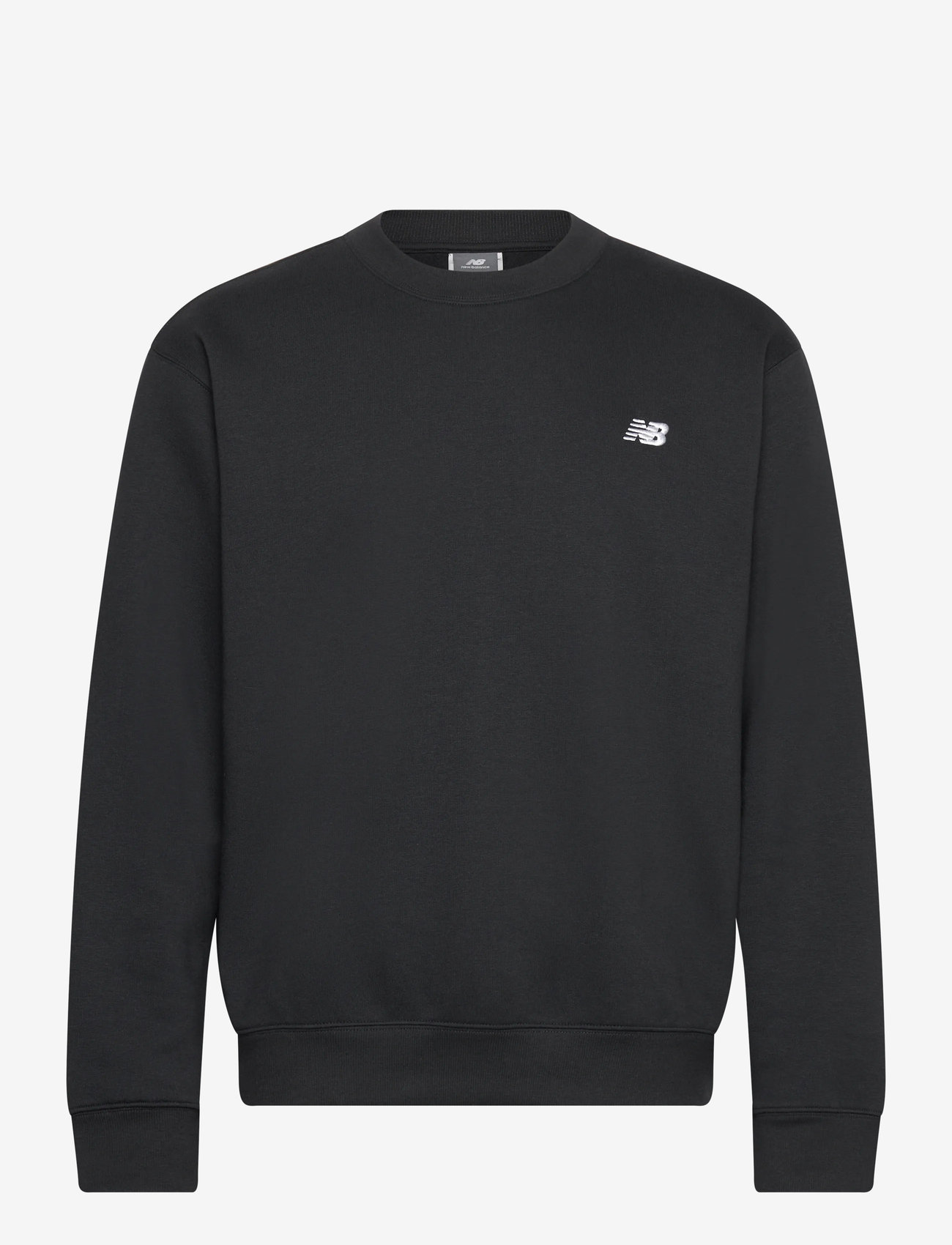 New Balance - Linear Graphic Fleece Crew - Överdelar - black - 0