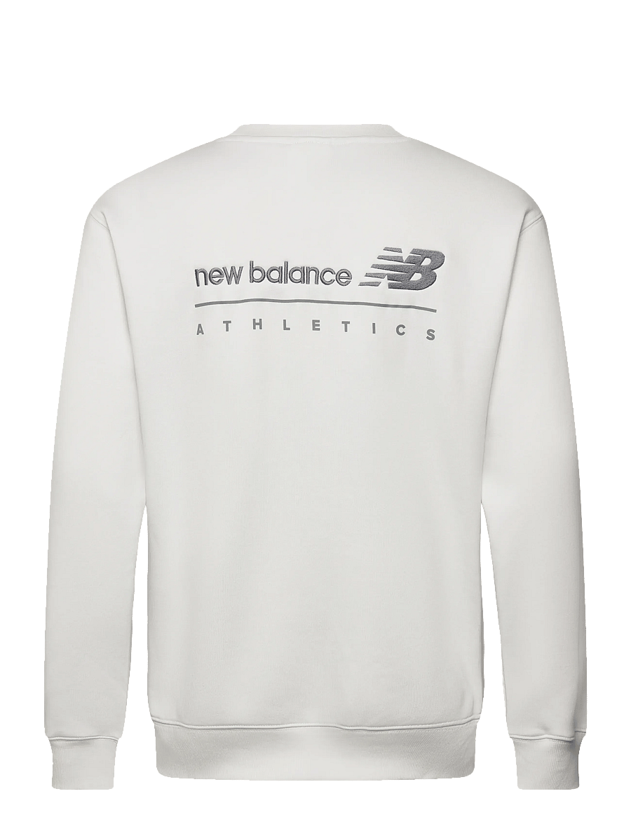 New Balance - Linear Graphic Fleece Crew - oberteile - reflection - 1