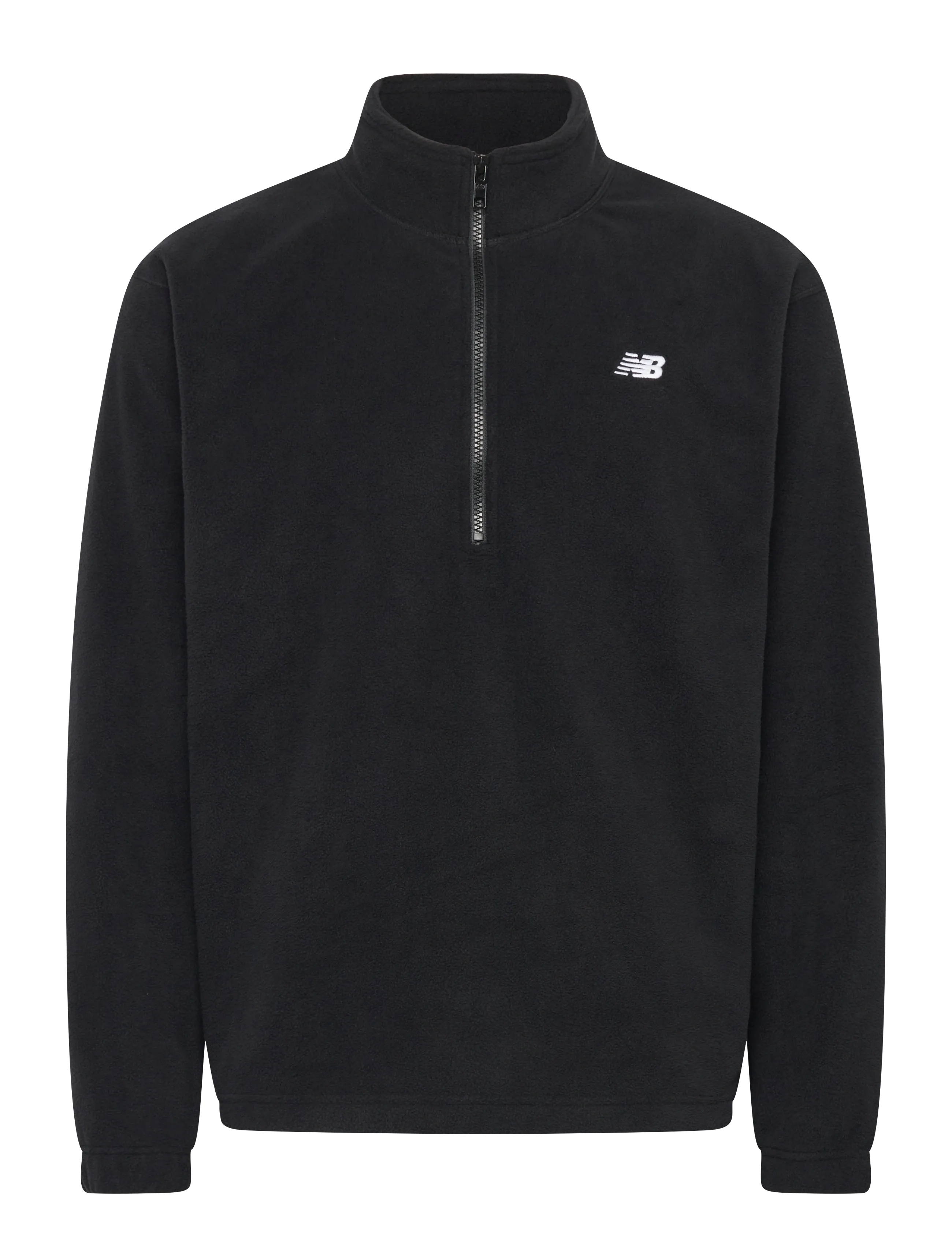 Sport Polar Fleece Half Zip - BLACK