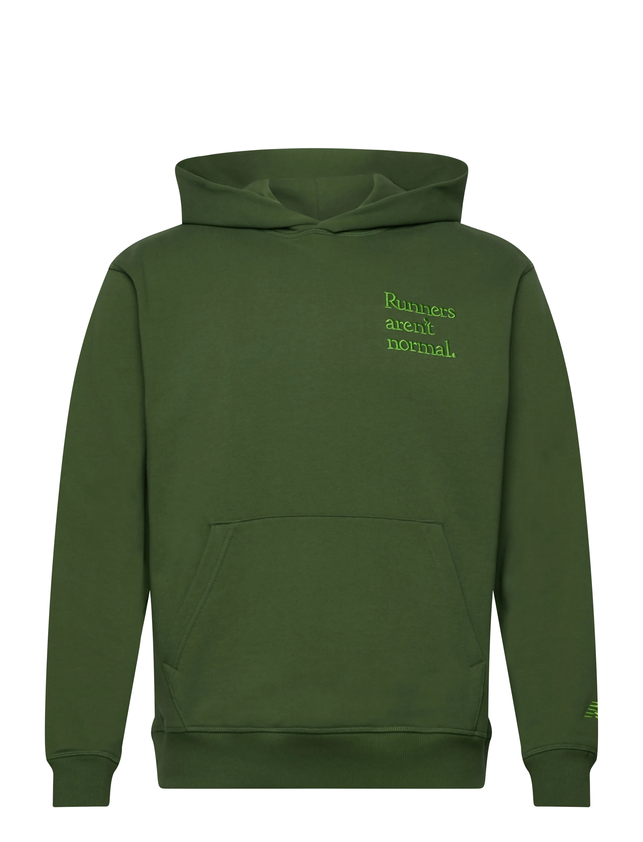 NEW BALANCE Athletics Runners Arent Normal Hoodie Grün - XL - Herren