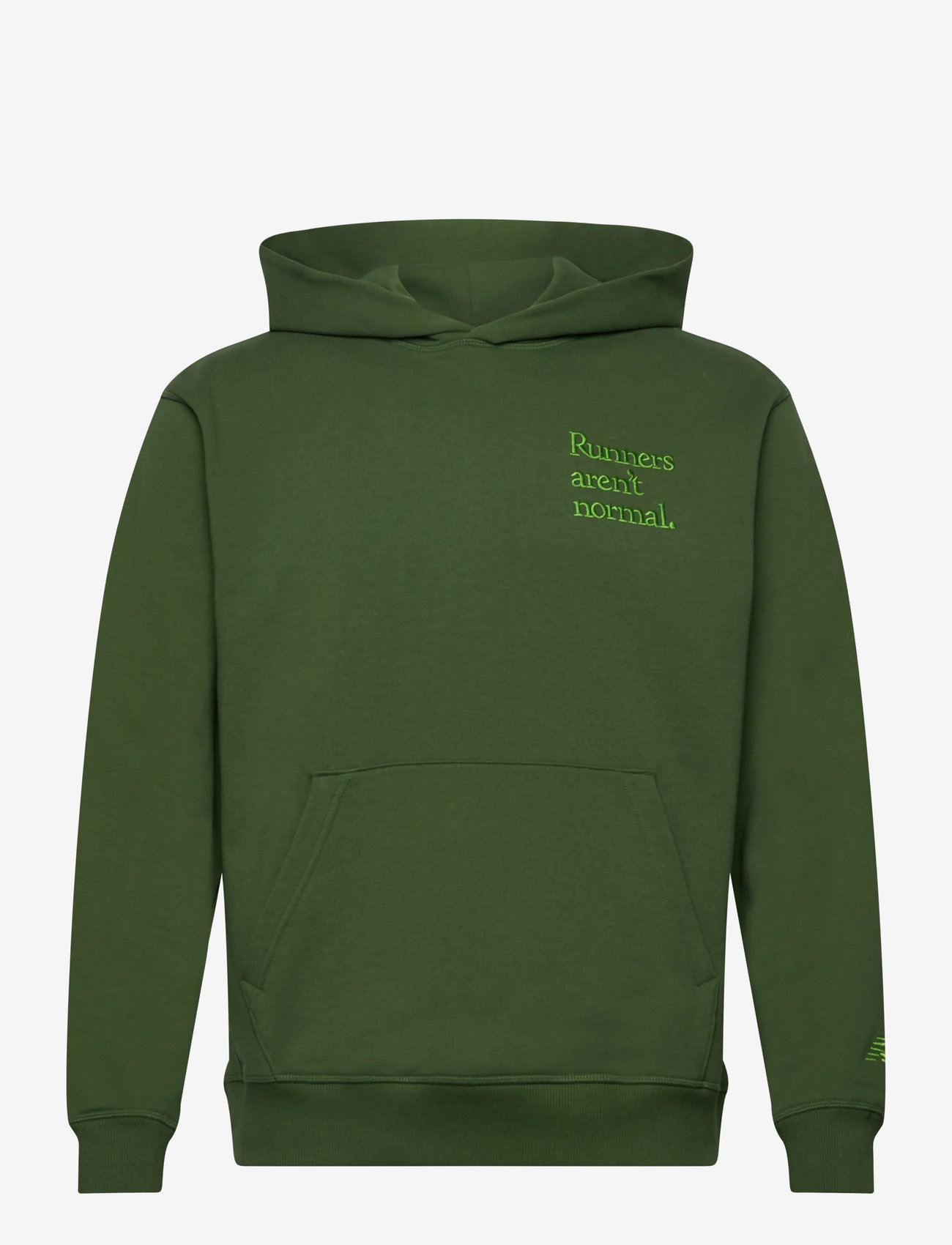New Balance - Athletics Runners Arent Normal Hoodie - oberteile - dark alpine green - 0