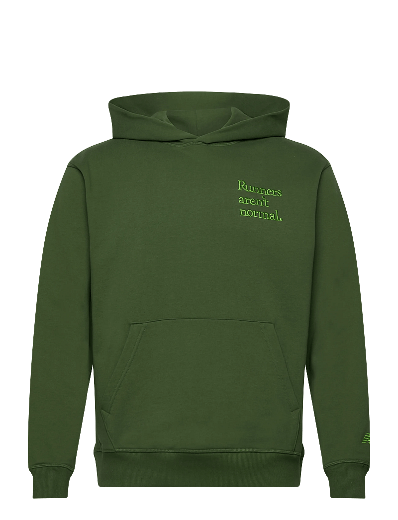 New Balance - Athletics Runners Arent Normal Hoodie - oberteile - dark alpine green - 0