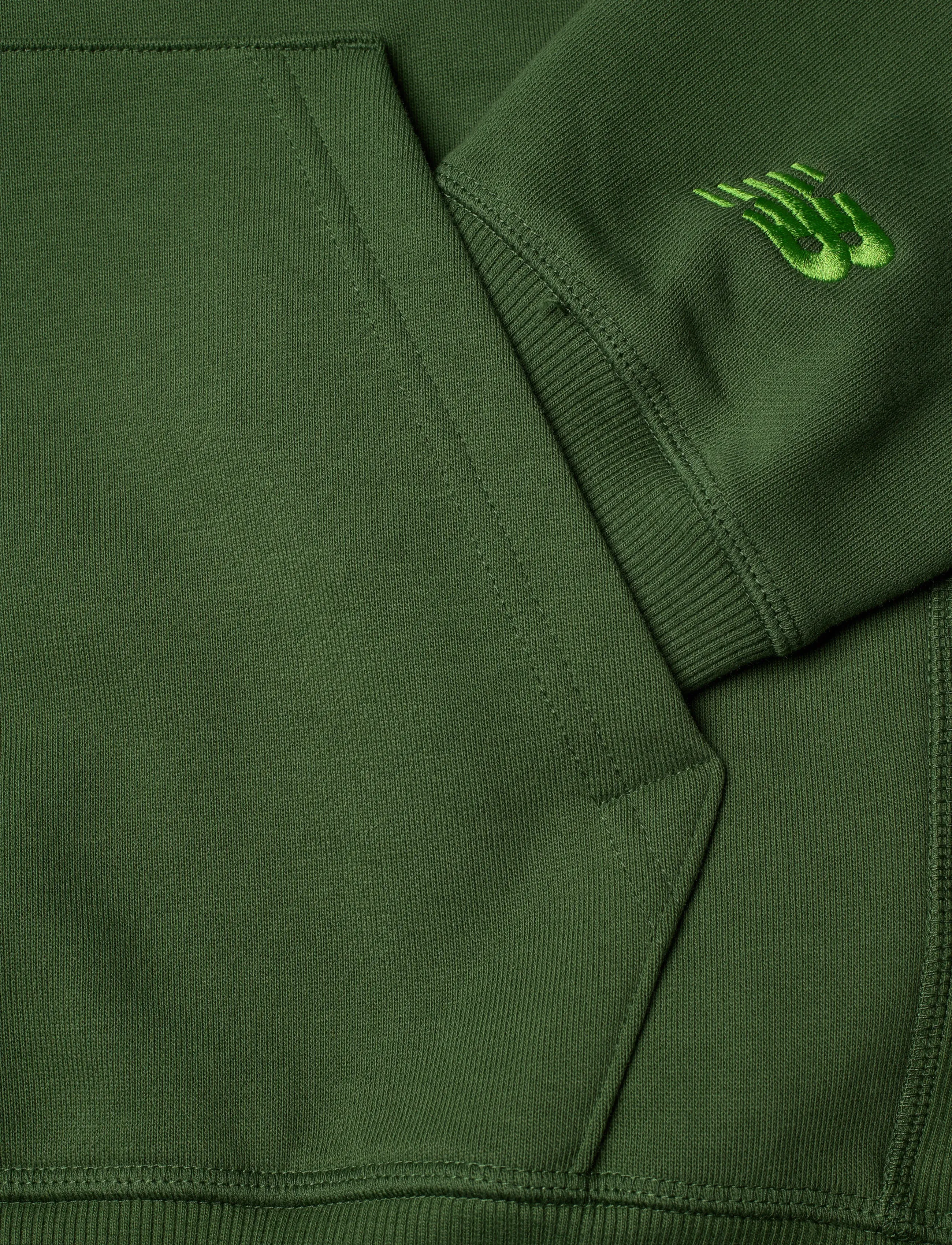 New Balance - Athletics Runners Arent Normal Hoodie - sweatshirts - dark alpine green - 3