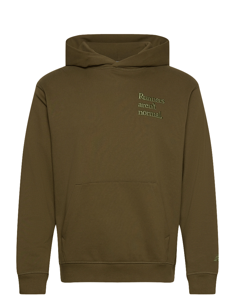 New Balance - Athletics Runners Arent Normal Hoodie - tops - woodland - 0