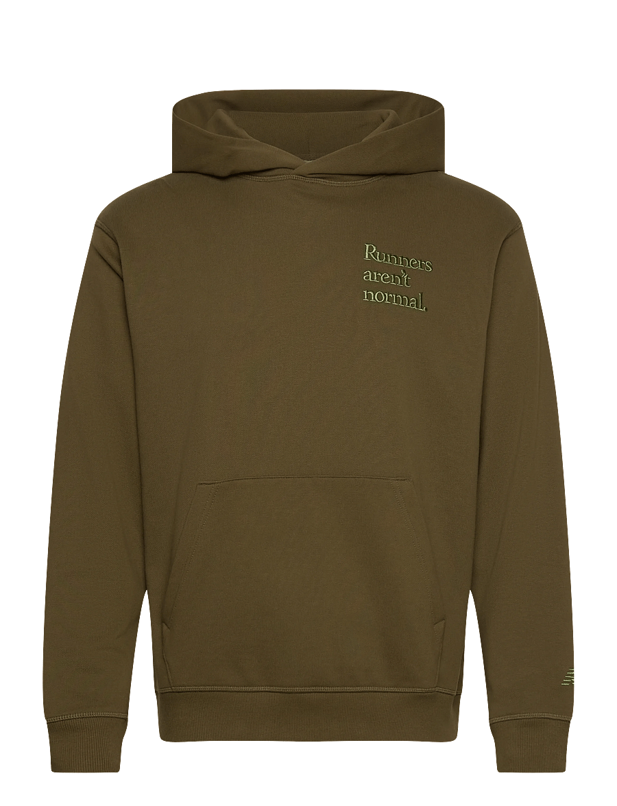 New Balance - Athletics Runners Arent Normal Hoodie - overdele - woodland - 0