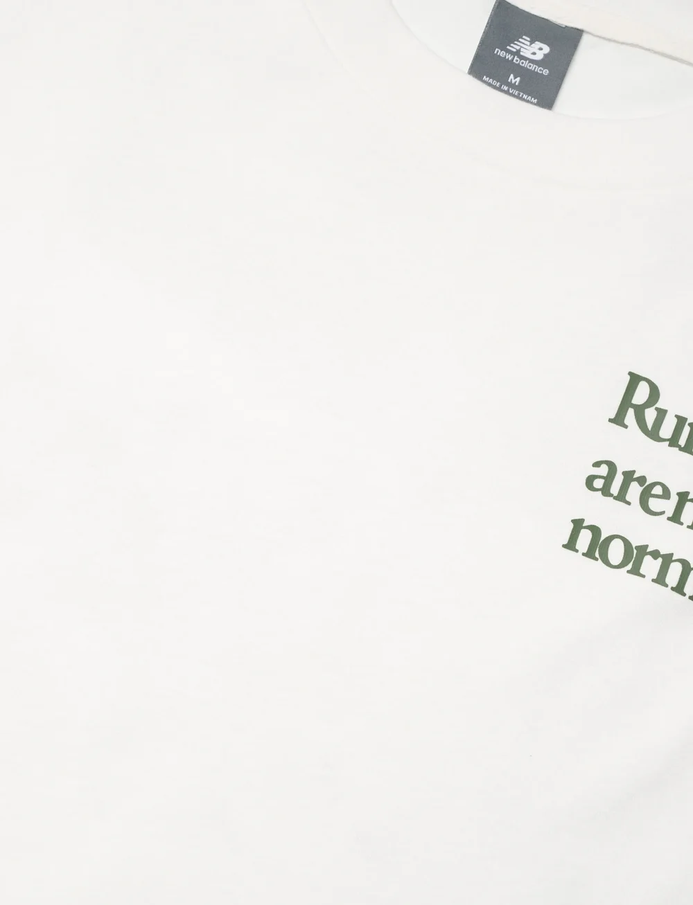 New Balance - Runners Arent Normal T-Shirt - tops & t-shirts - sea salt - 2