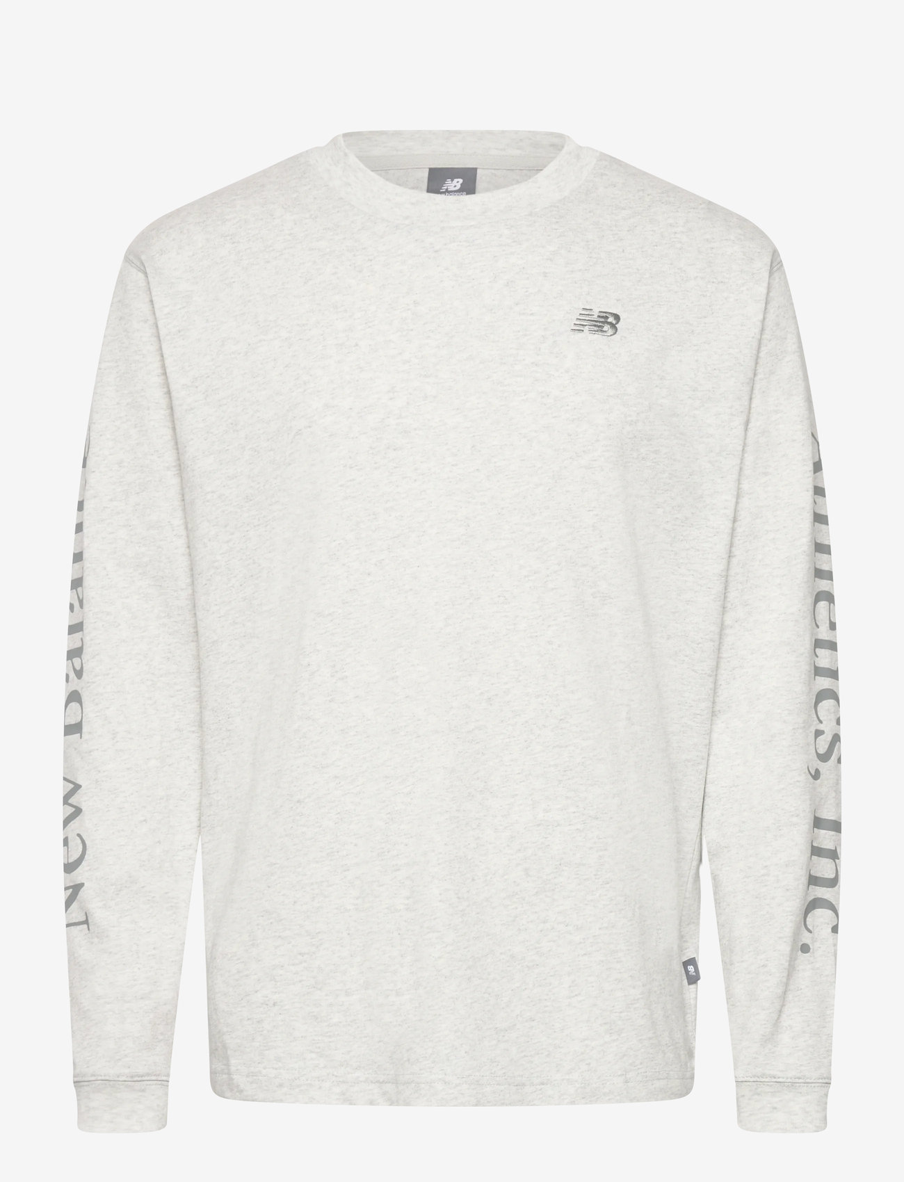 New Balance - Athletics Classic Long Sleeve - langarmshirts - ash heather - 0