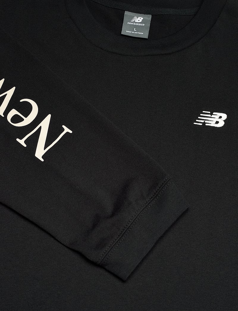 New Balance - Athletics Classic Long Sleeve - langarmshirts - black - 4