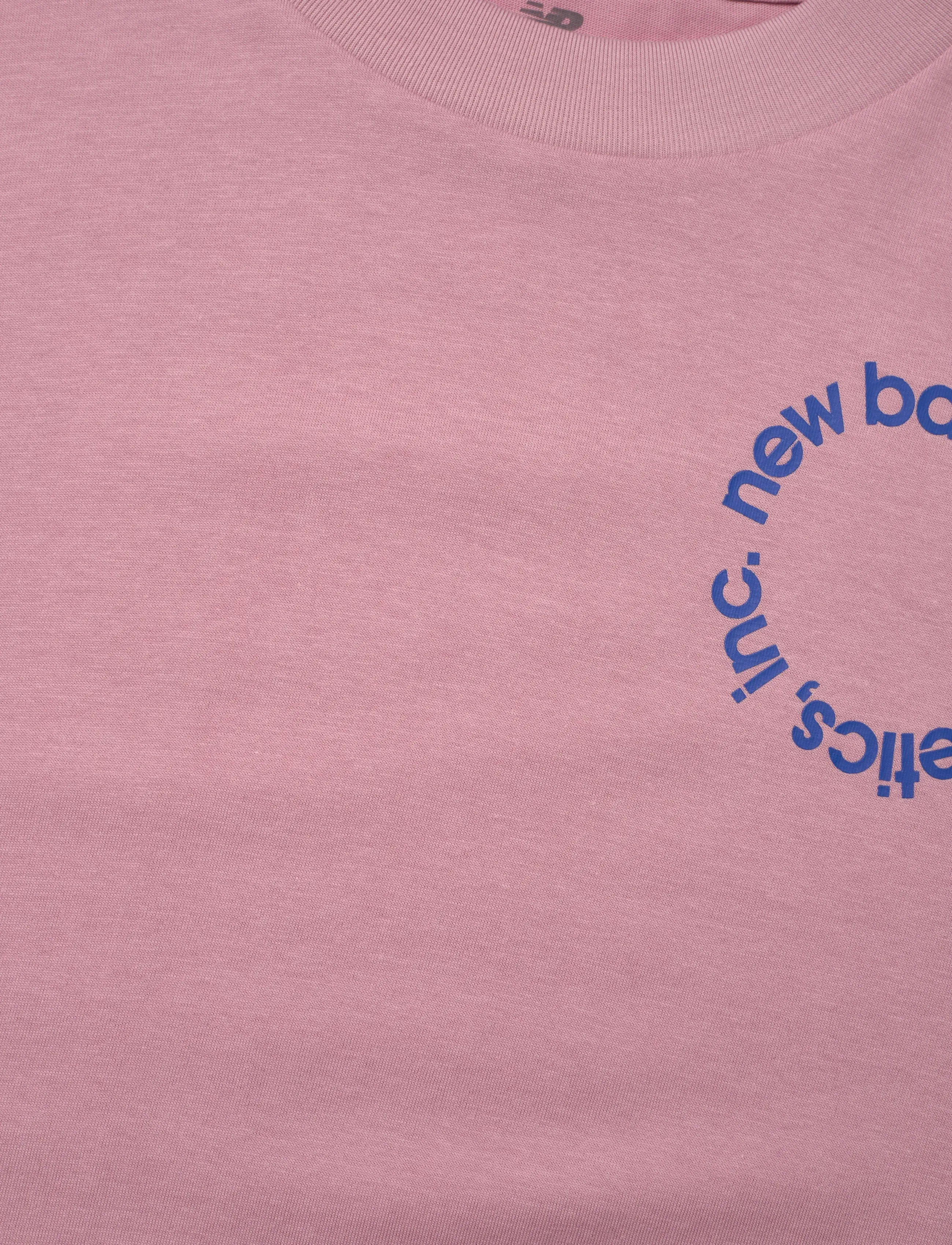 New Balance - Circular Logo T-Shirt - pink taffy - 2