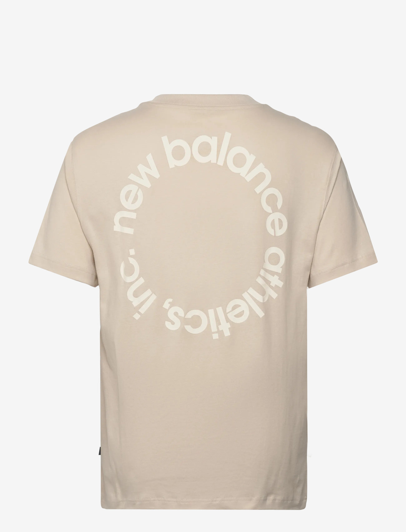 New Balance - Circular Logo T-Shirt - kortærmede t-shirts - timberwolf - 1