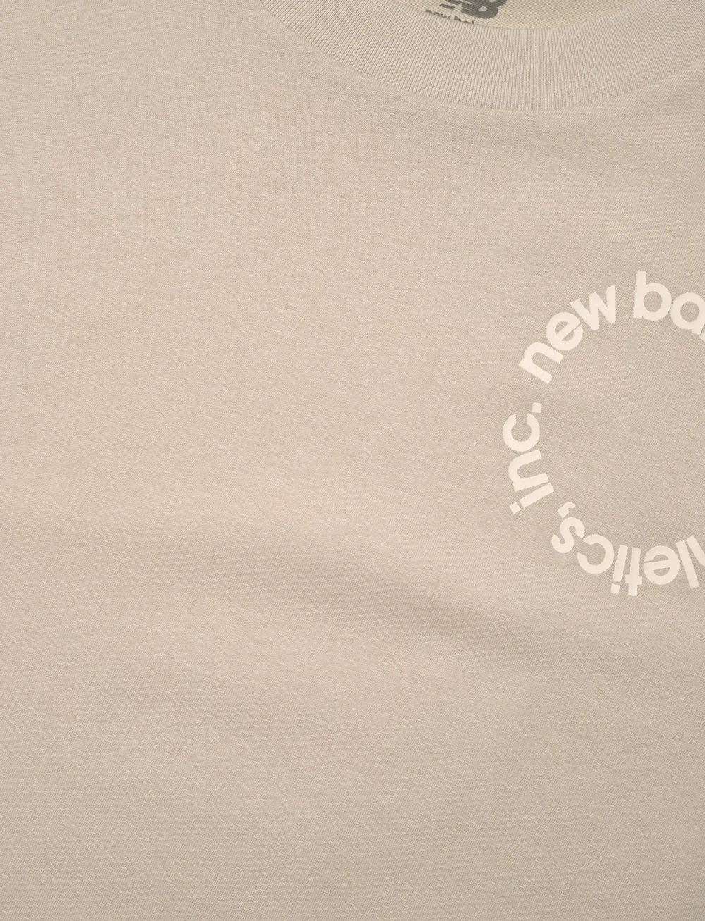 New Balance - Circular Logo T-Shirt - kortärmade t-shirts - timberwolf - 2