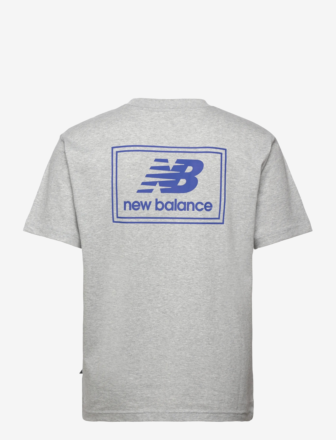 New Balance - Woven Label T-Shirt - alussärgid ja t-särgid - athletic grey - 1