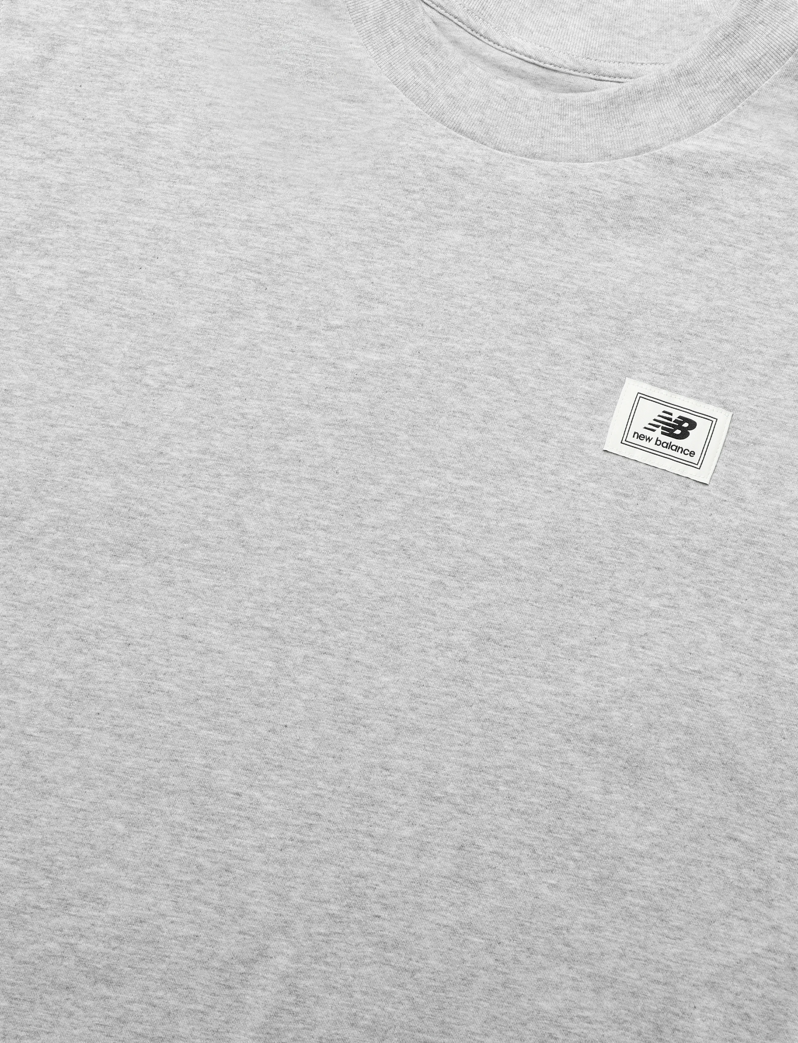 New Balance - Woven Label T-Shirt - athletic grey/multi - 2