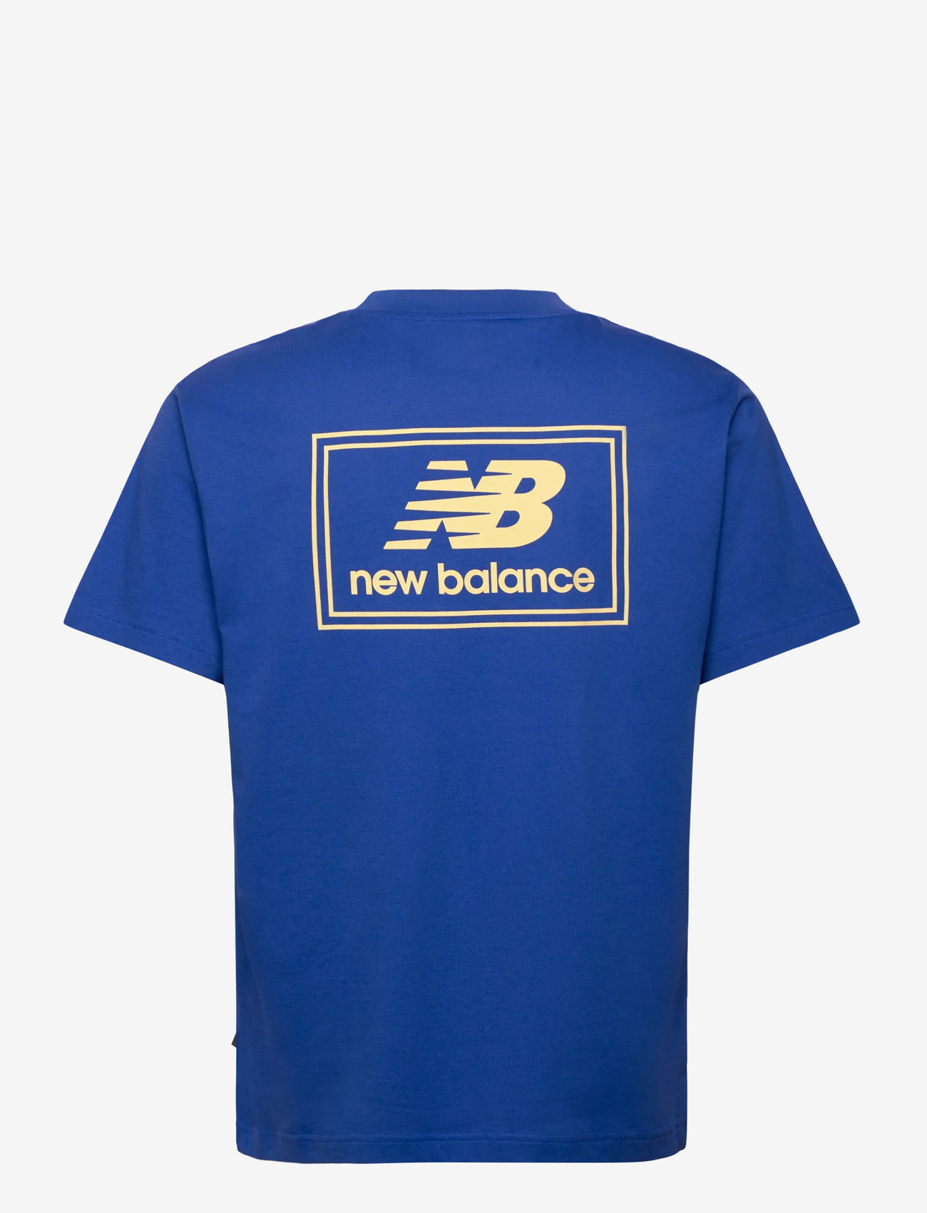 New Balance - Woven Label T-Shirt - t-shirts - blue gemstone - 1
