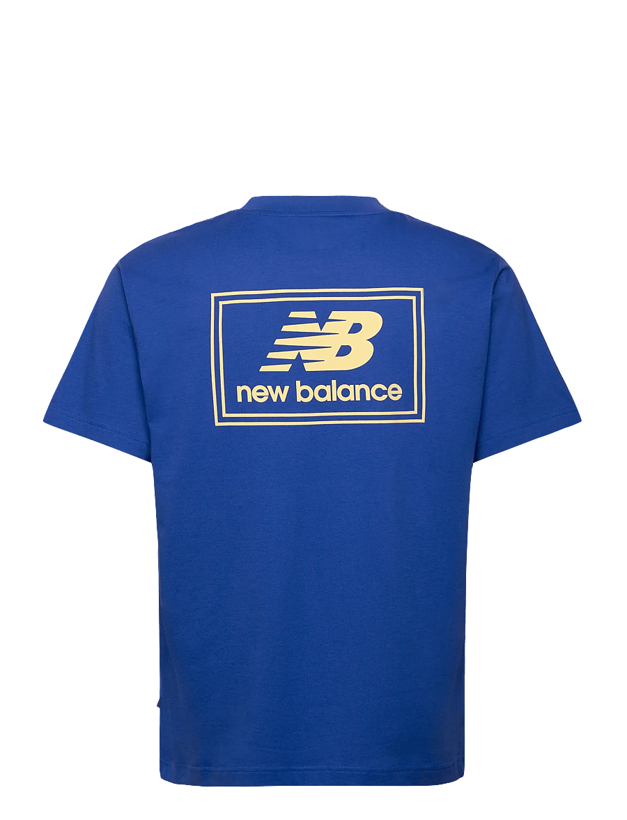 New Balance - Woven Label T-Shirt - blue gemstone - 1