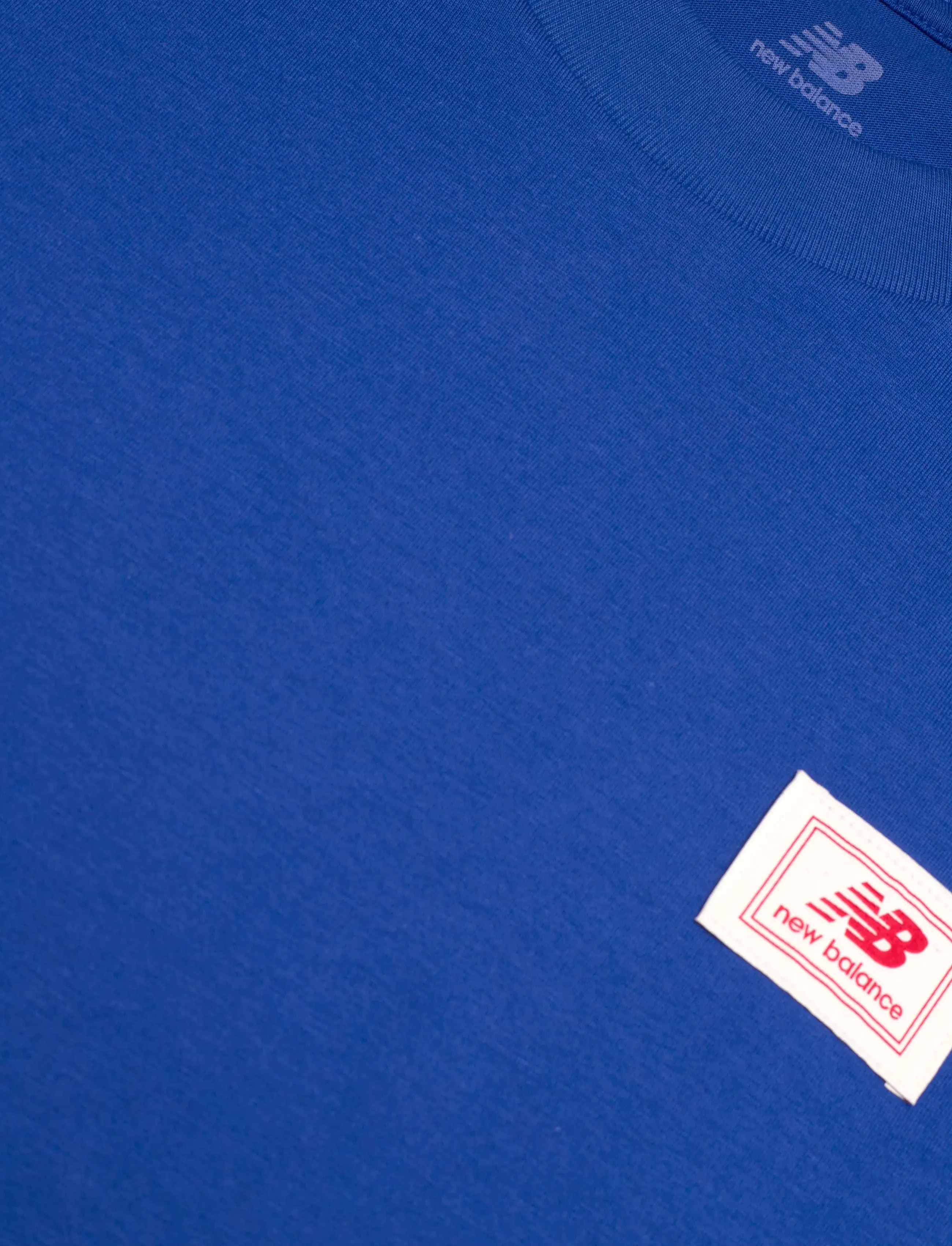 New Balance - Woven Label T-Shirt - blue gemstone - 2
