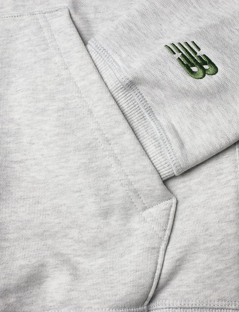 New Balance - Atheltics Signature Hoodie - huvtröjor - ash heather - 3
