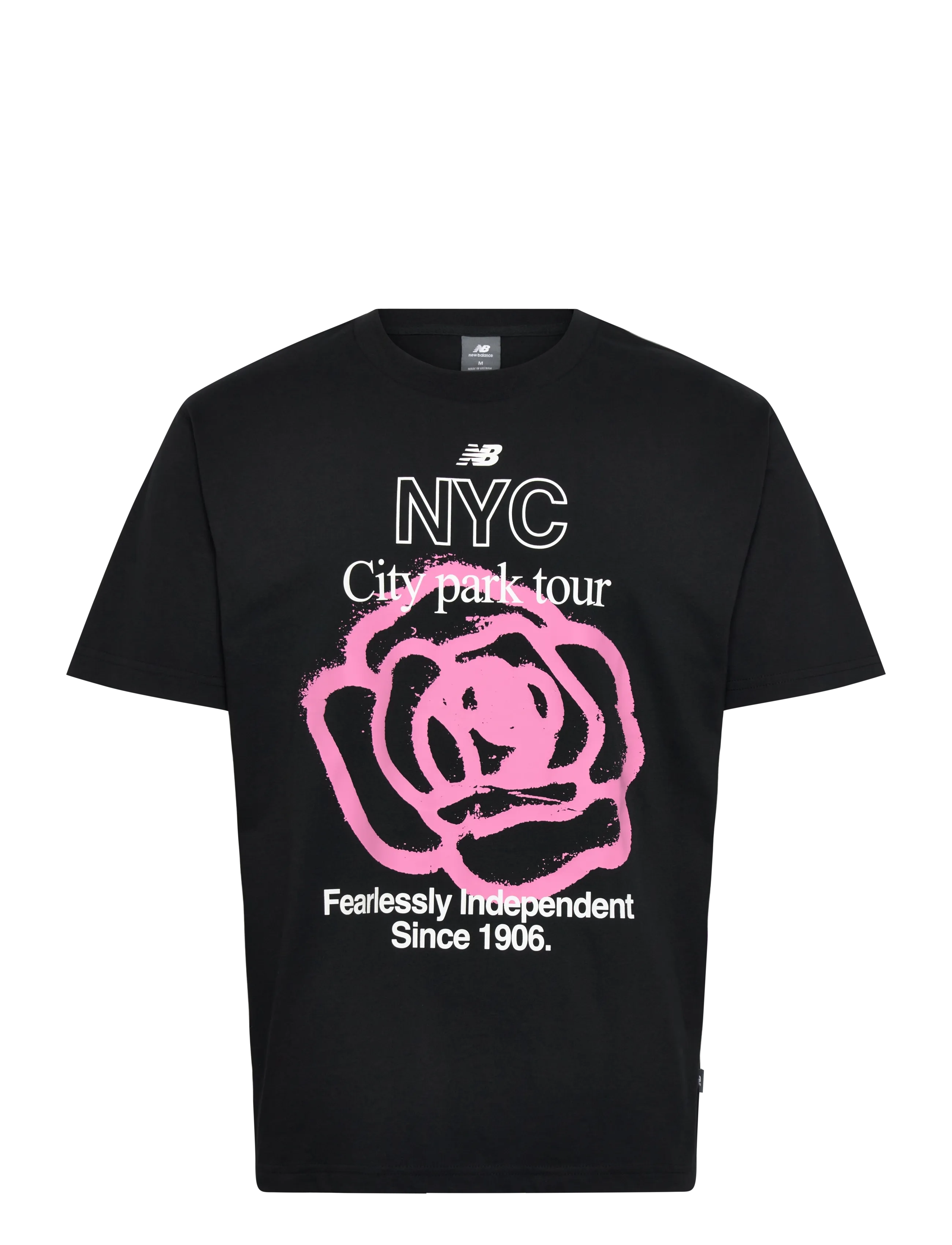 New Balance NYC City Run T-Shirt - T-särgid - BLACK / black