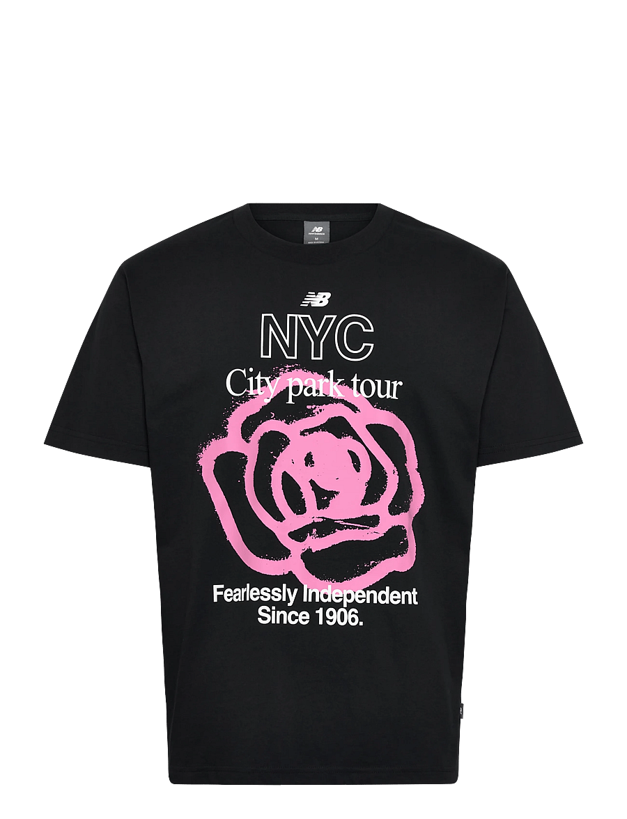 New Balance - NYC City Run T-Shirt - tops & t-shirts - black - 0