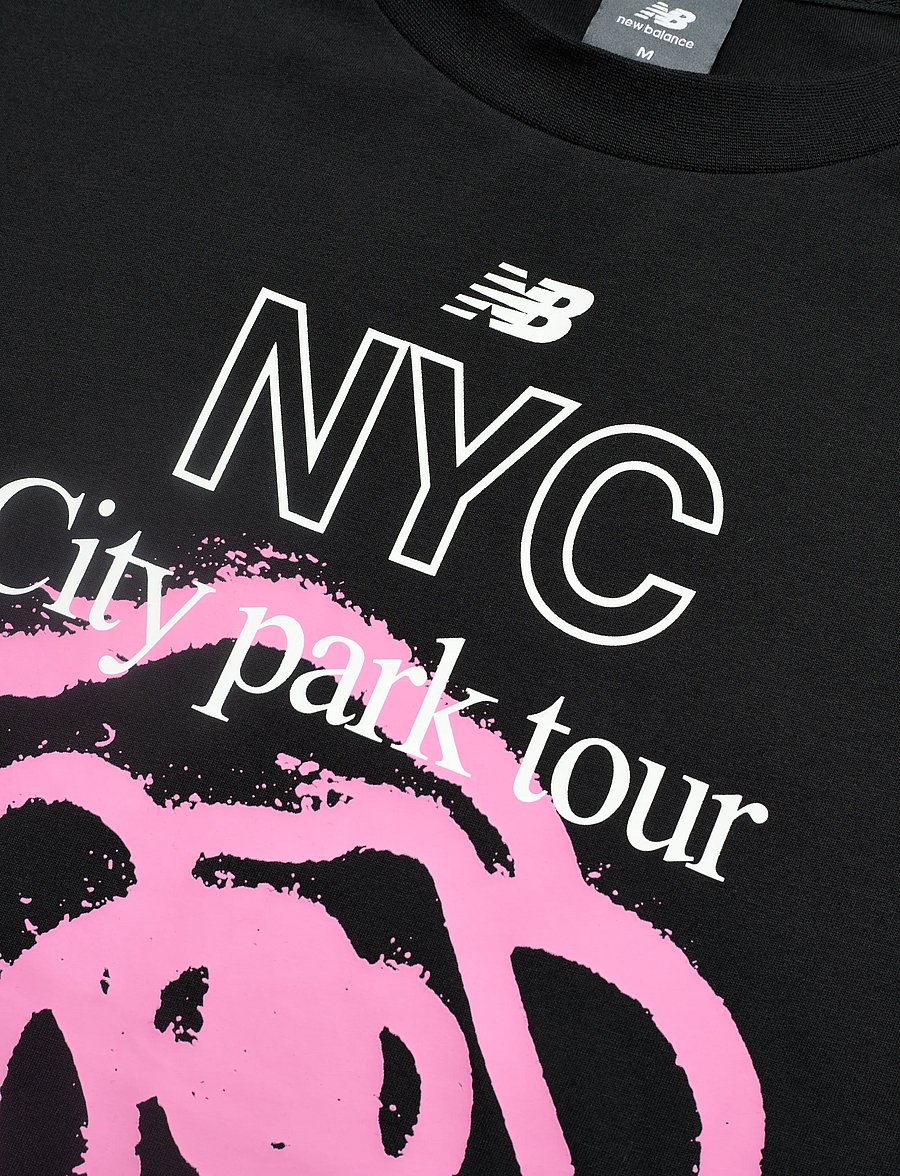 New Balance - NYC City Run T-Shirt - tops & t-shirts - black - 2