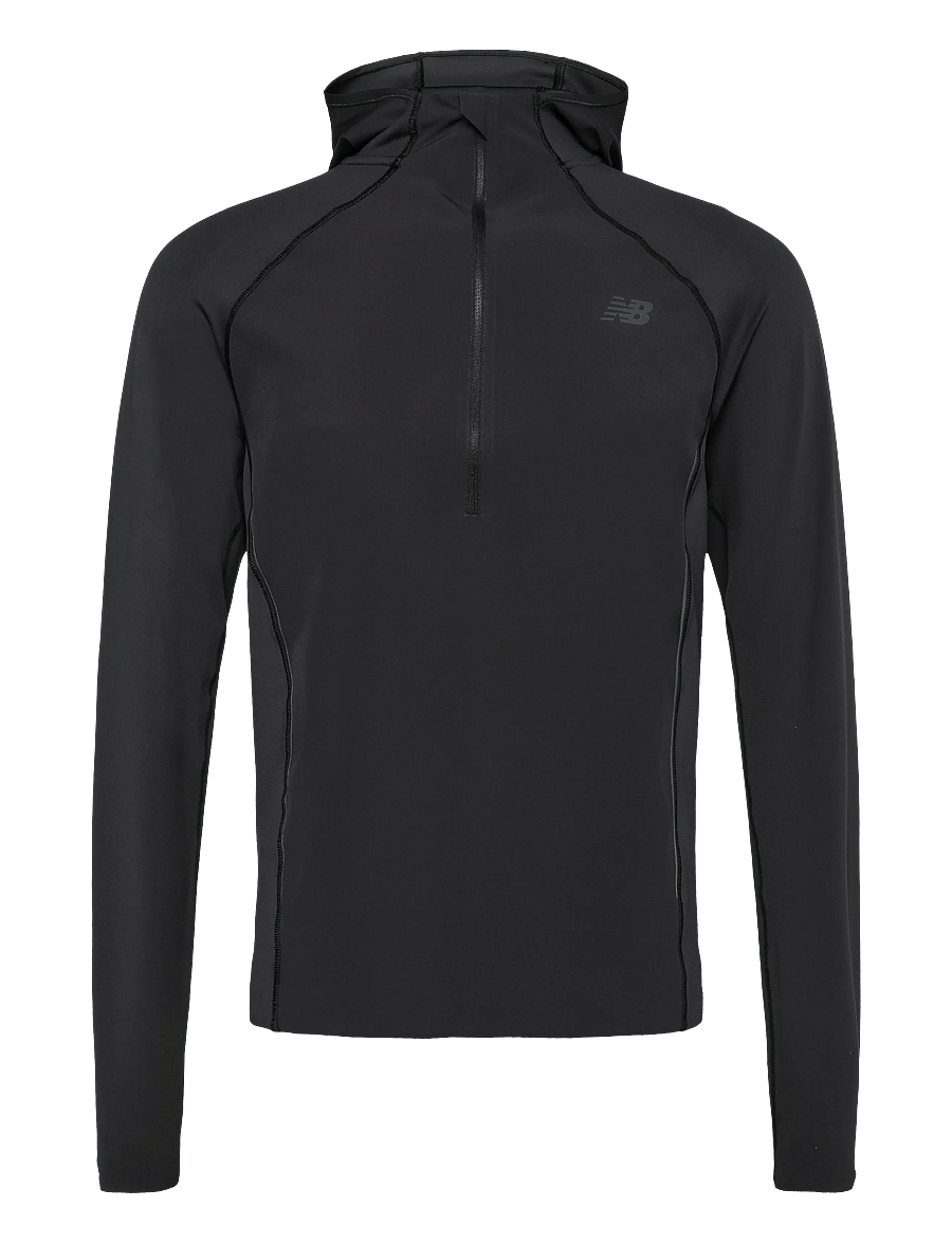 New Balance - Reflective Run Hoodie - hættetrøjer - black - 0