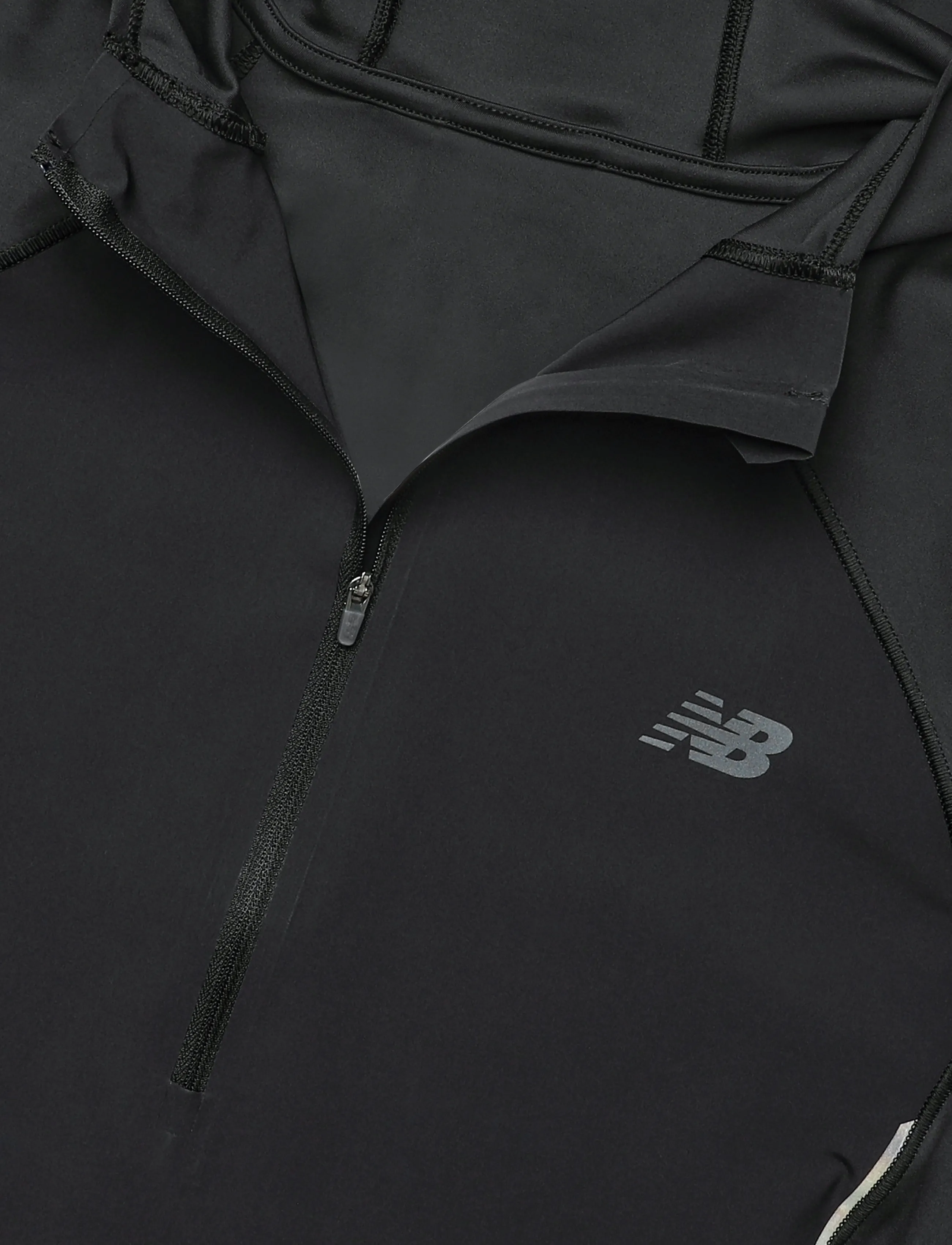 New Balance - Reflective Run Hoodie - hættetrøjer - black - 2