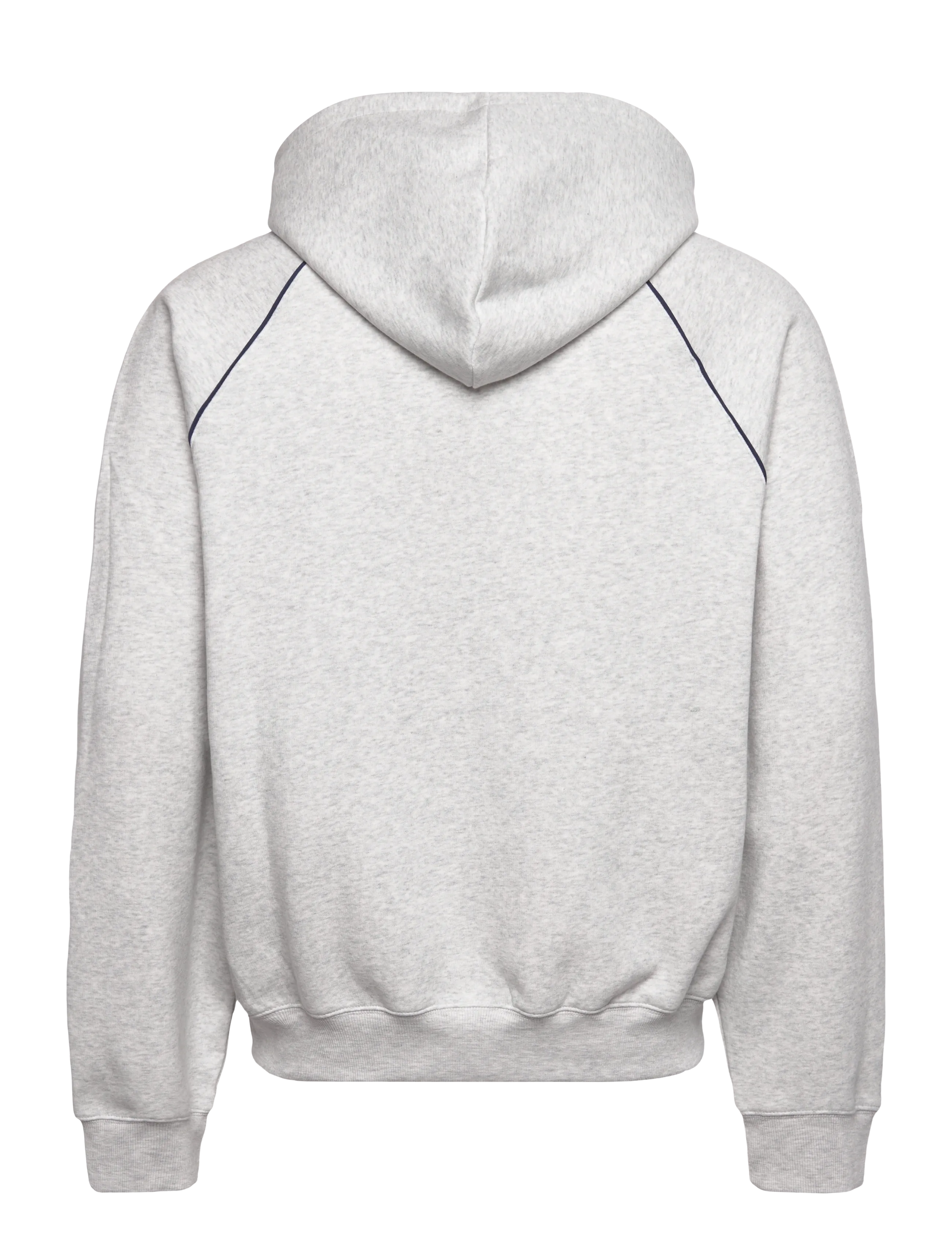 New Balance - Linear Graphic Fleece Hoodie - overdele - ash heather - 2