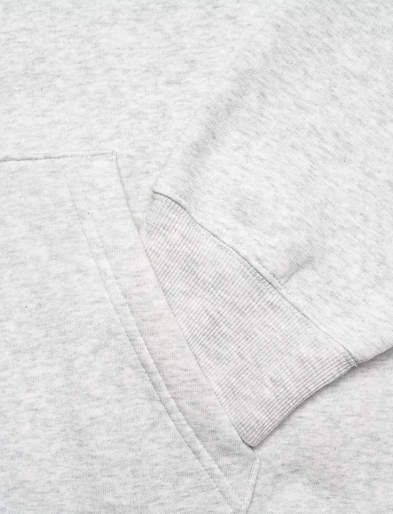 New Balance - Linear Graphic Fleece Hoodie - alussärgid - ash heather - 3