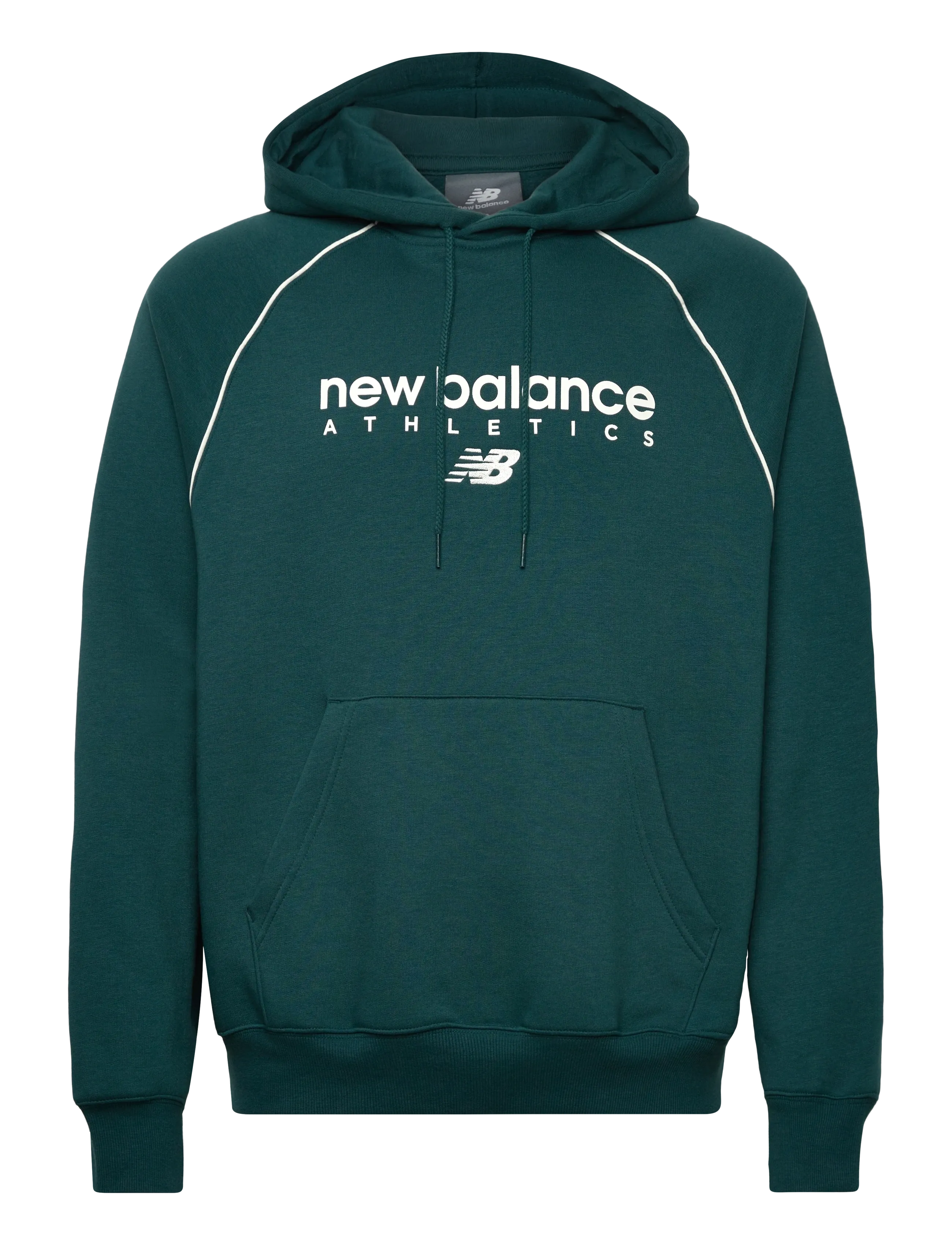 New Balance Linear Graphic Fleece Hoodie, XS, Sport Sweatshirts & Hoodies, Grün - Männerswear