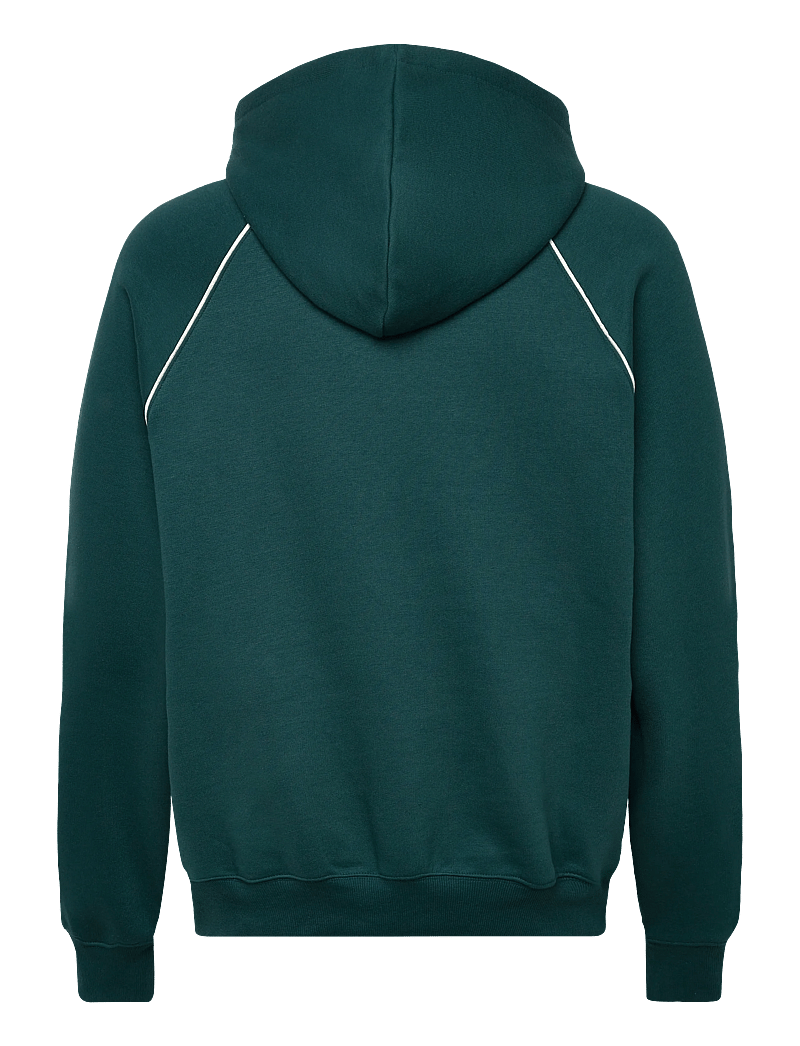 New Balance - Linear Graphic Fleece Hoodie - overdele - medusa green - 1