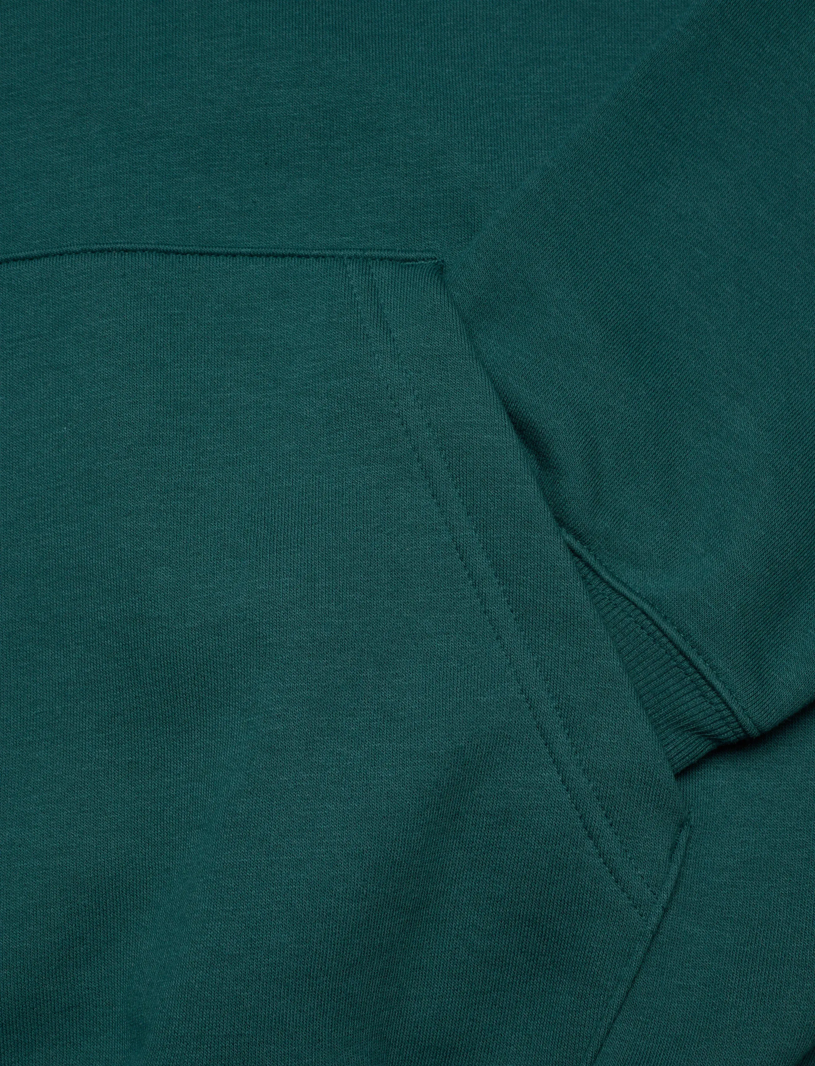 New Balance - Linear Graphic Fleece Hoodie - overdele - medusa green - 3