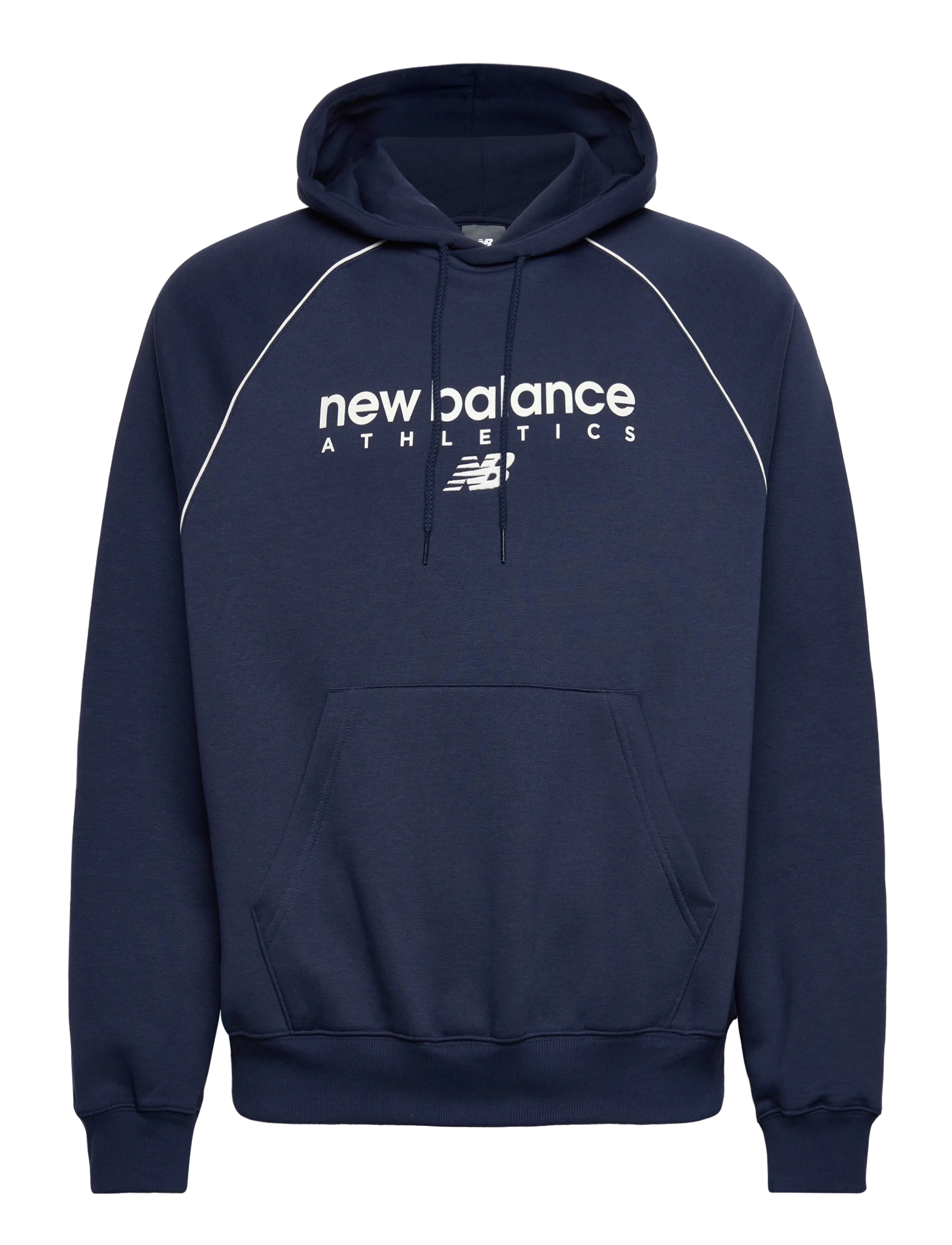 New Balance Linear Graphic Fleece Hoodie - Kapuutsiga dressipluusid - NB NAVY / navy