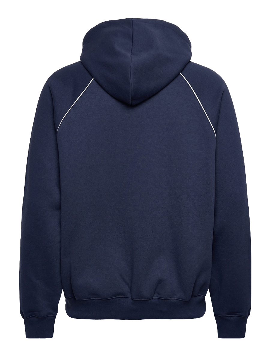 New Balance - Linear Graphic Fleece Hoodie - overdele - nb navy - 2